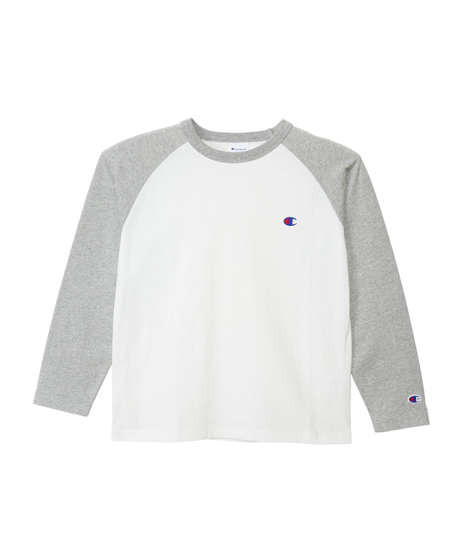 【Champion® KIDS】RAGLAN LONG SLEEVE T-SHIRT