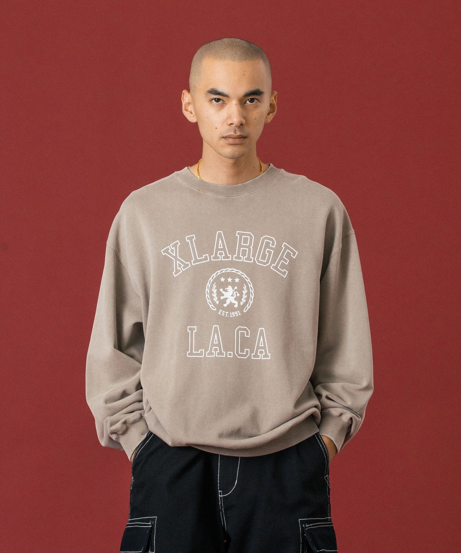 MODEL 身長172cm / 着用サイズ：Lサイズ