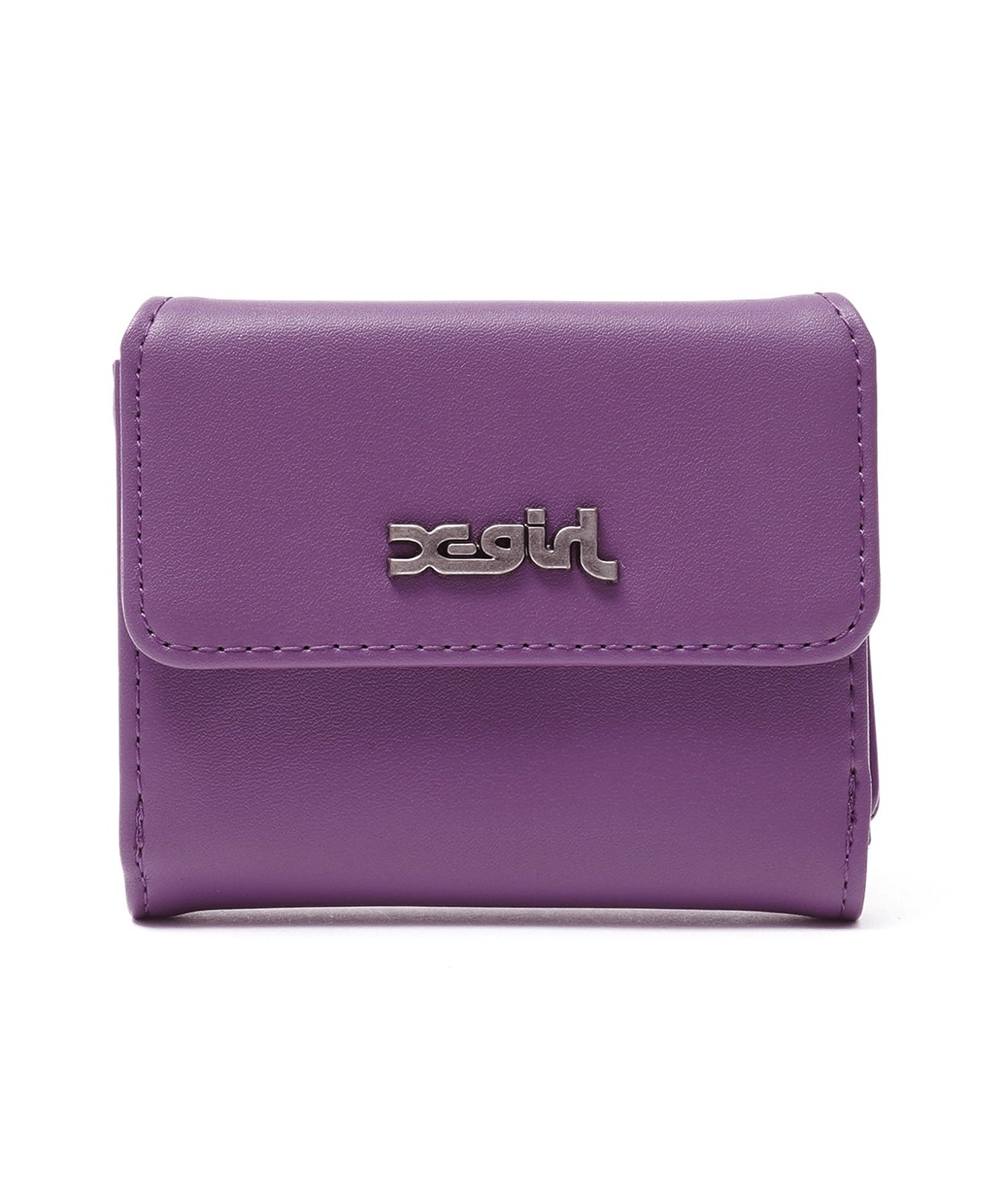 MILLS LOGO FAUX LEATHER MINI WALLET