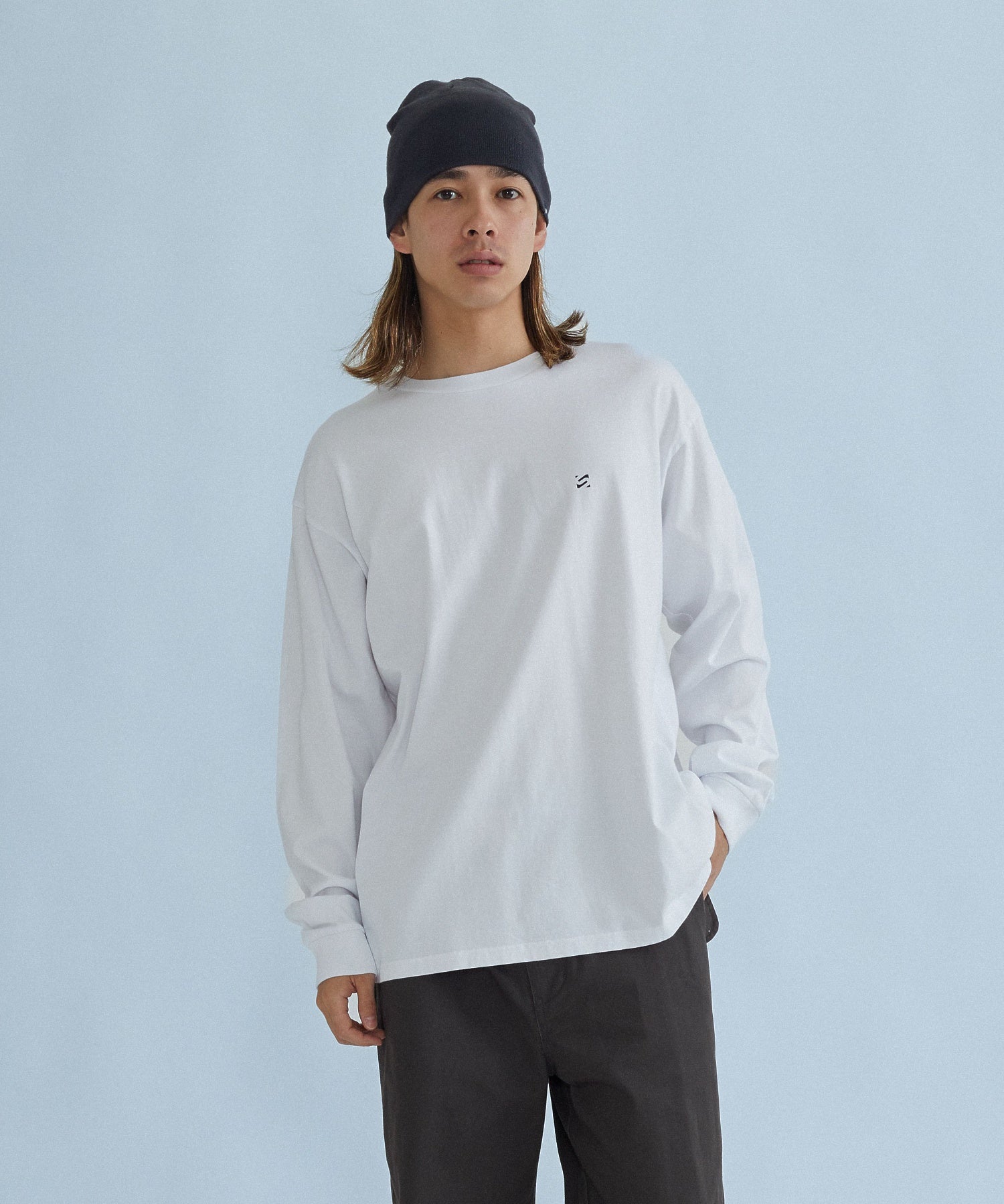 STRIPED SLEEVE L/S TEE