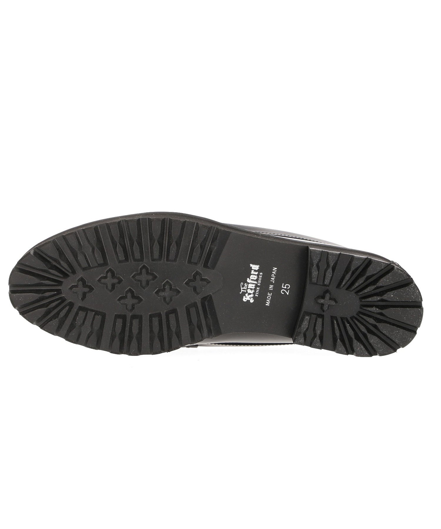The Kenford fine shoes/TANK SOLE QUILT TASSEL LOAFERS