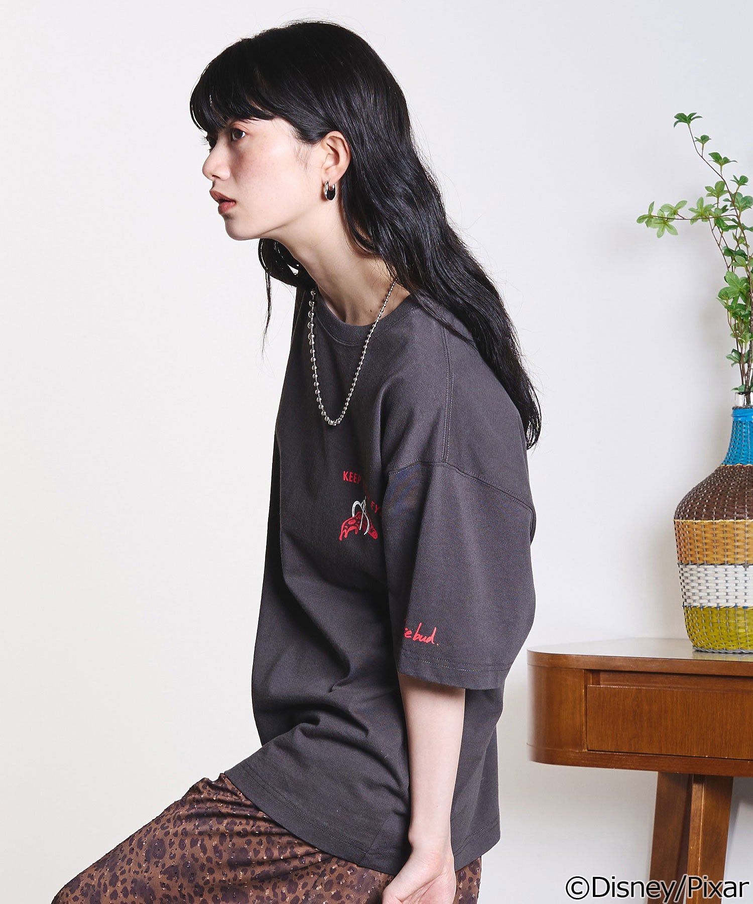 model:163cm 着用サイズ:M