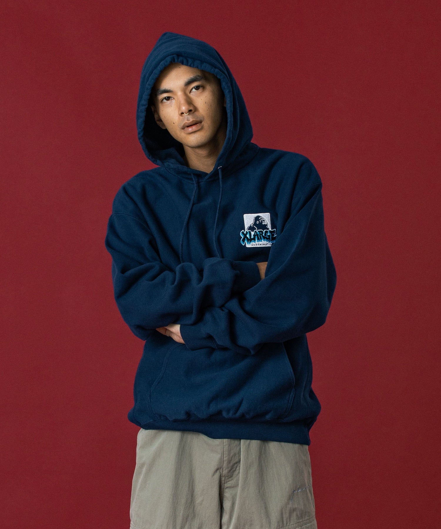 MODEL 身長172cm / 着用サイズ：Lサイズ