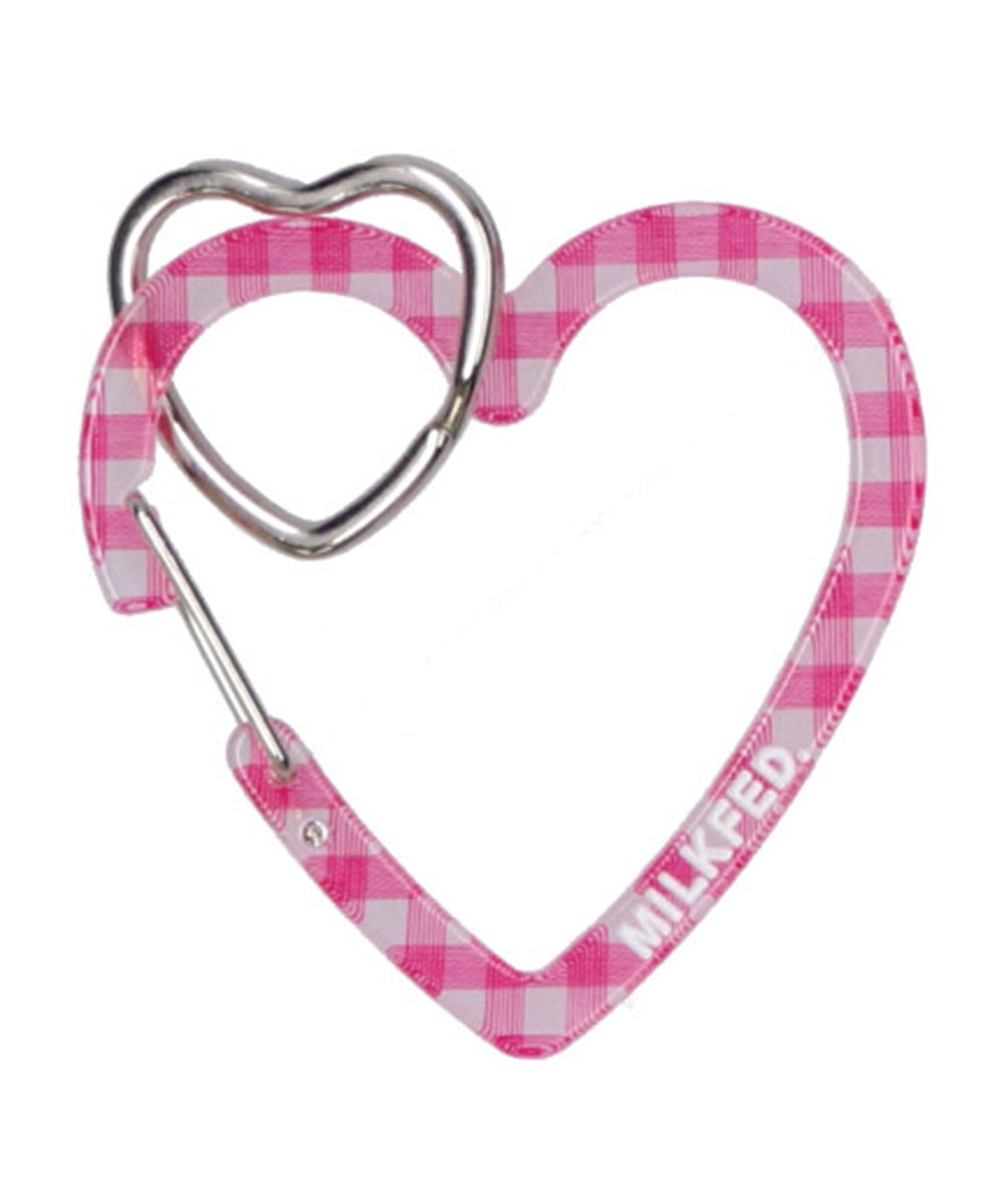 NEO HEART CARABINER GINGHAM MILKFED.