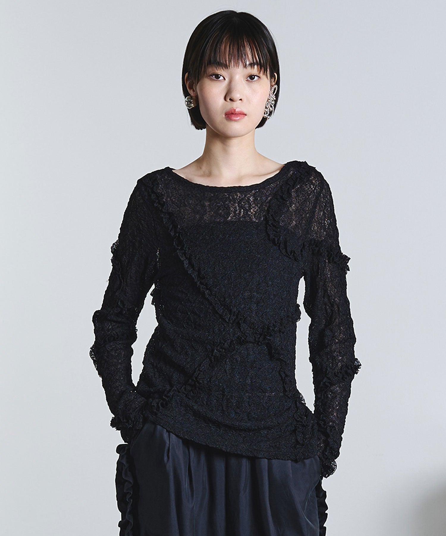 model:168cm 着用サイズ:ONE SIZE