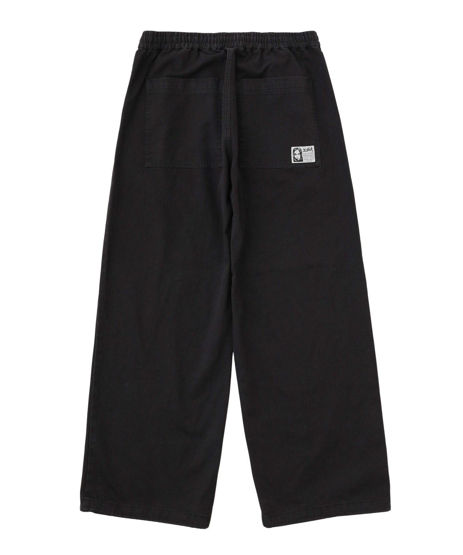 FACE LABEL LOOSE FIT EASY PANTS