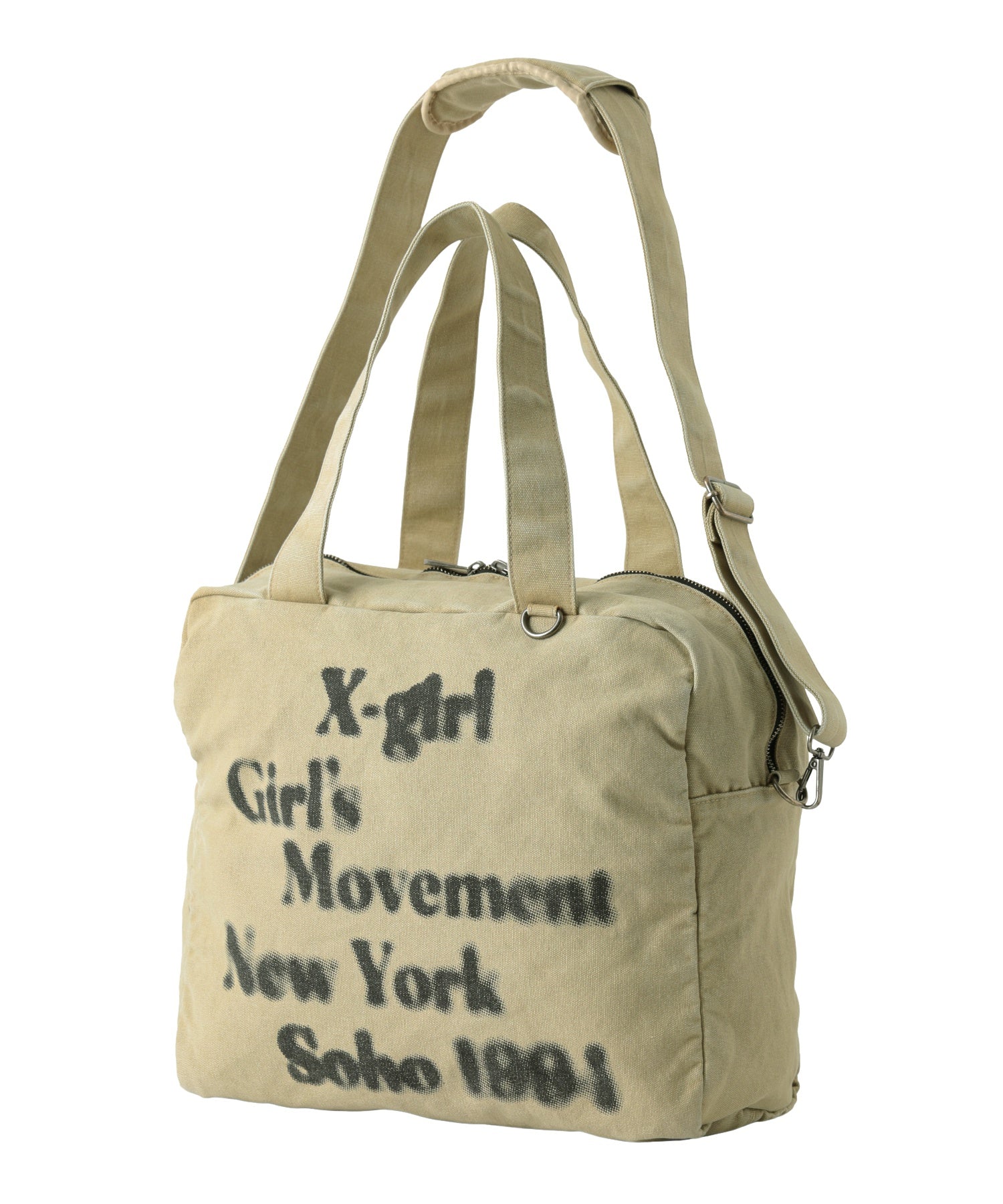 HAZY LOGO 2WAY BIG TOTE BAG