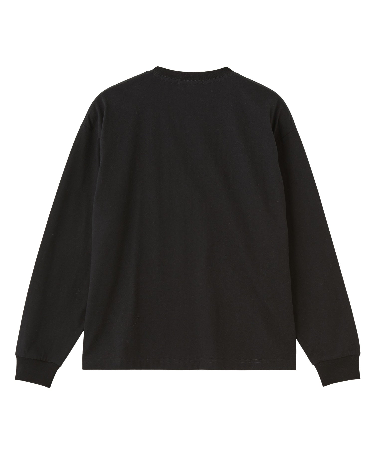 LOGO FLOCK PRINT L/S TEE