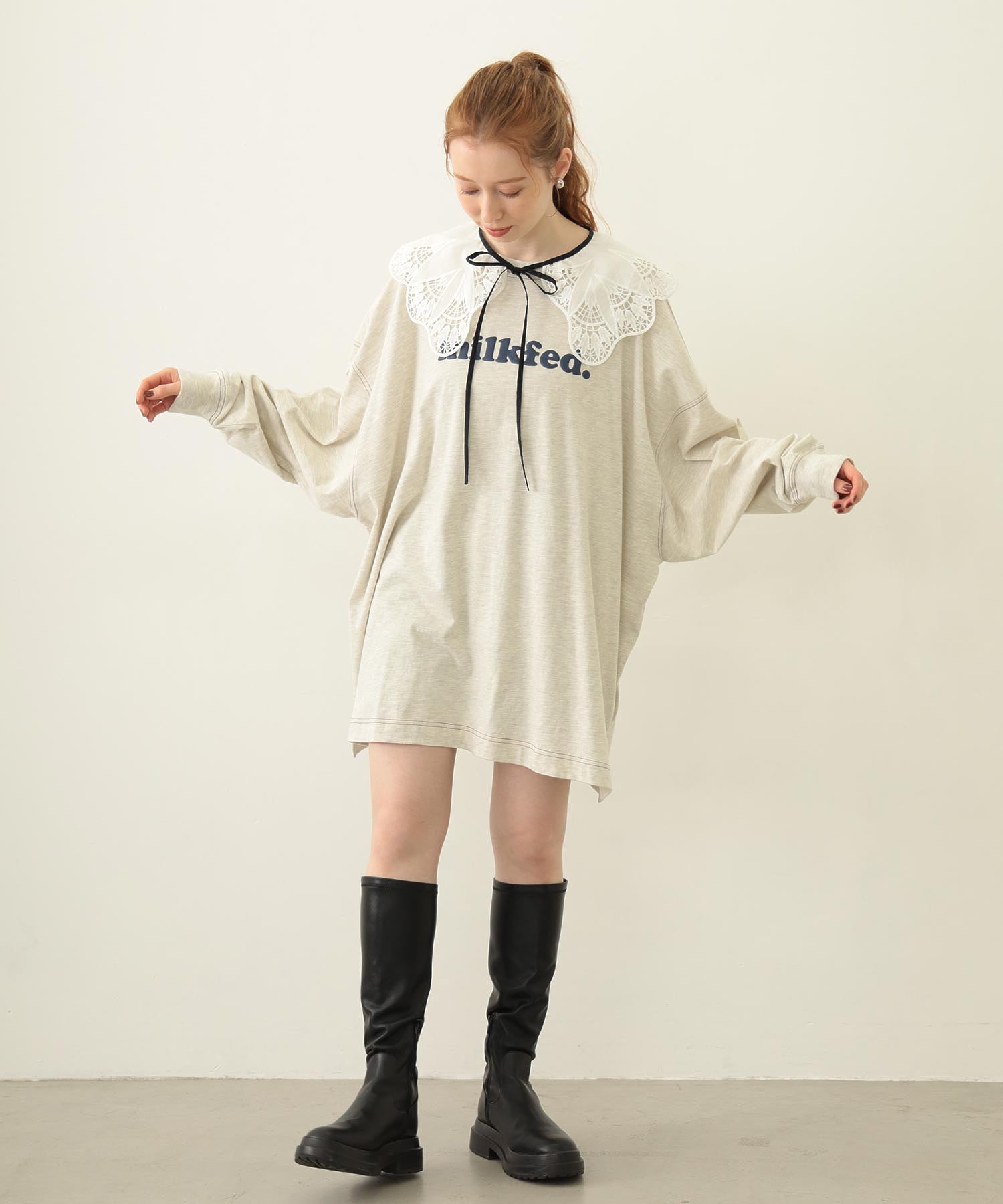 MULTI RUFFLE COLLAR BLOUSE