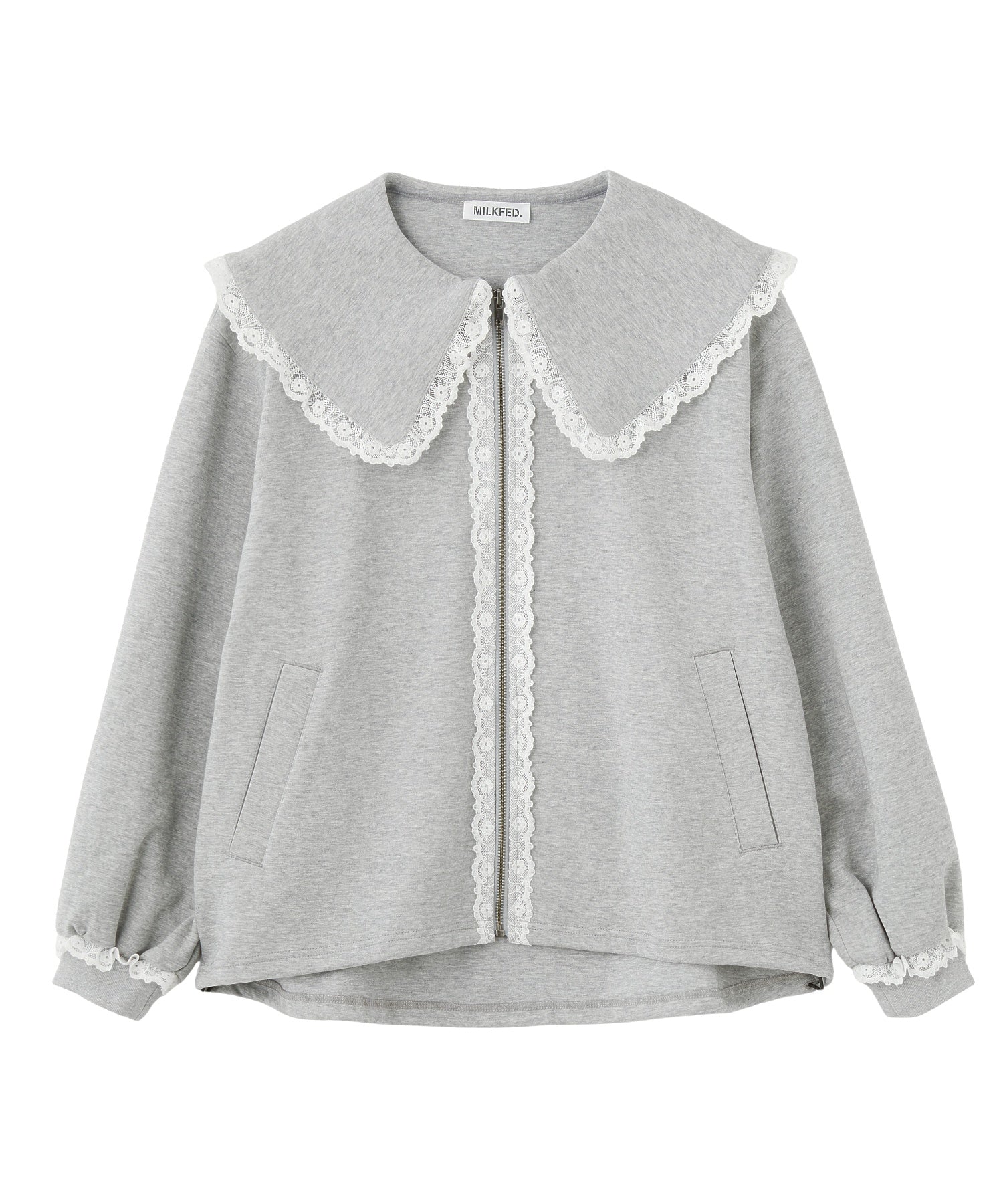 BIG COLLAR LACE JACKET