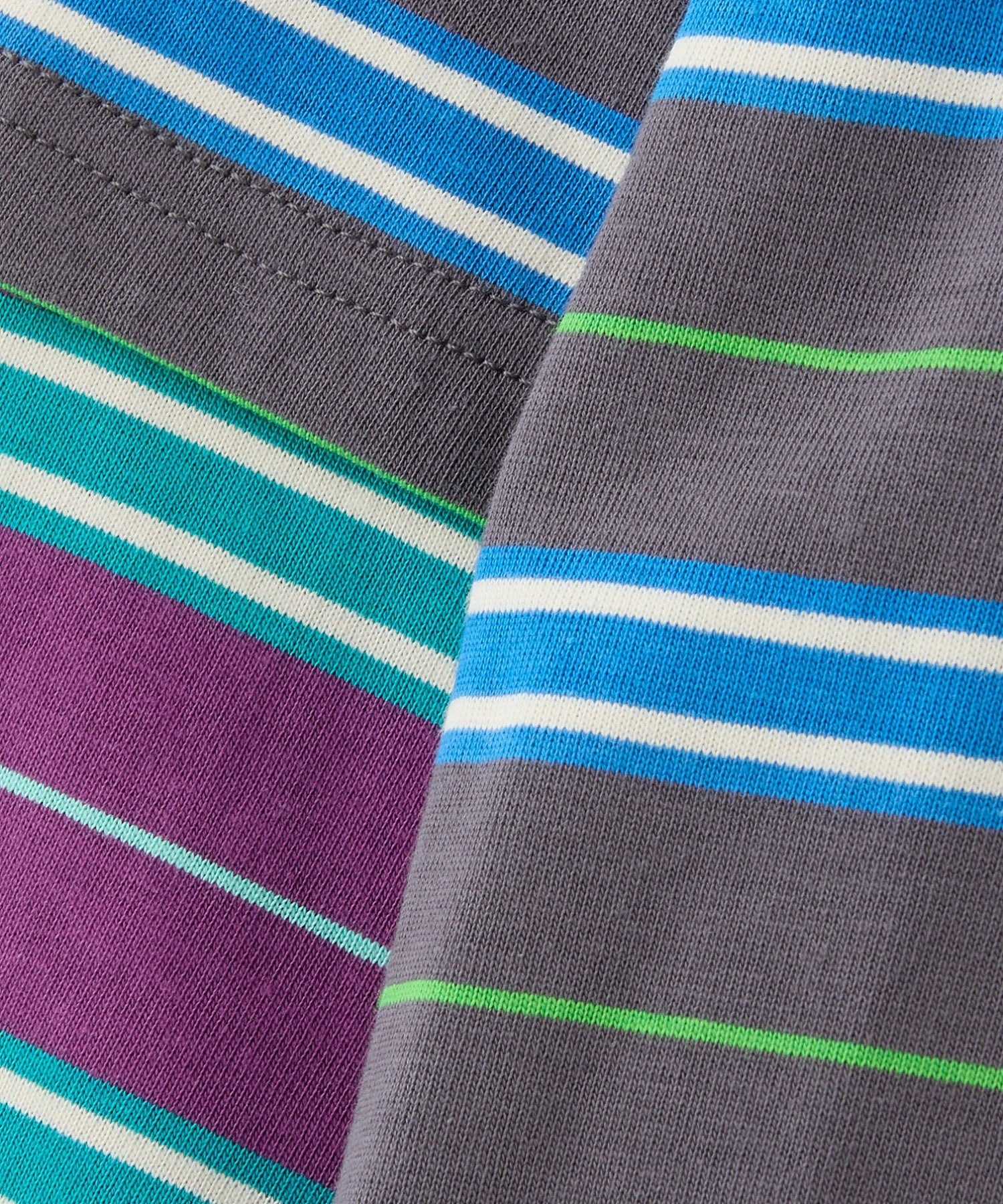 LAYERED LOOK STRIPED TOP