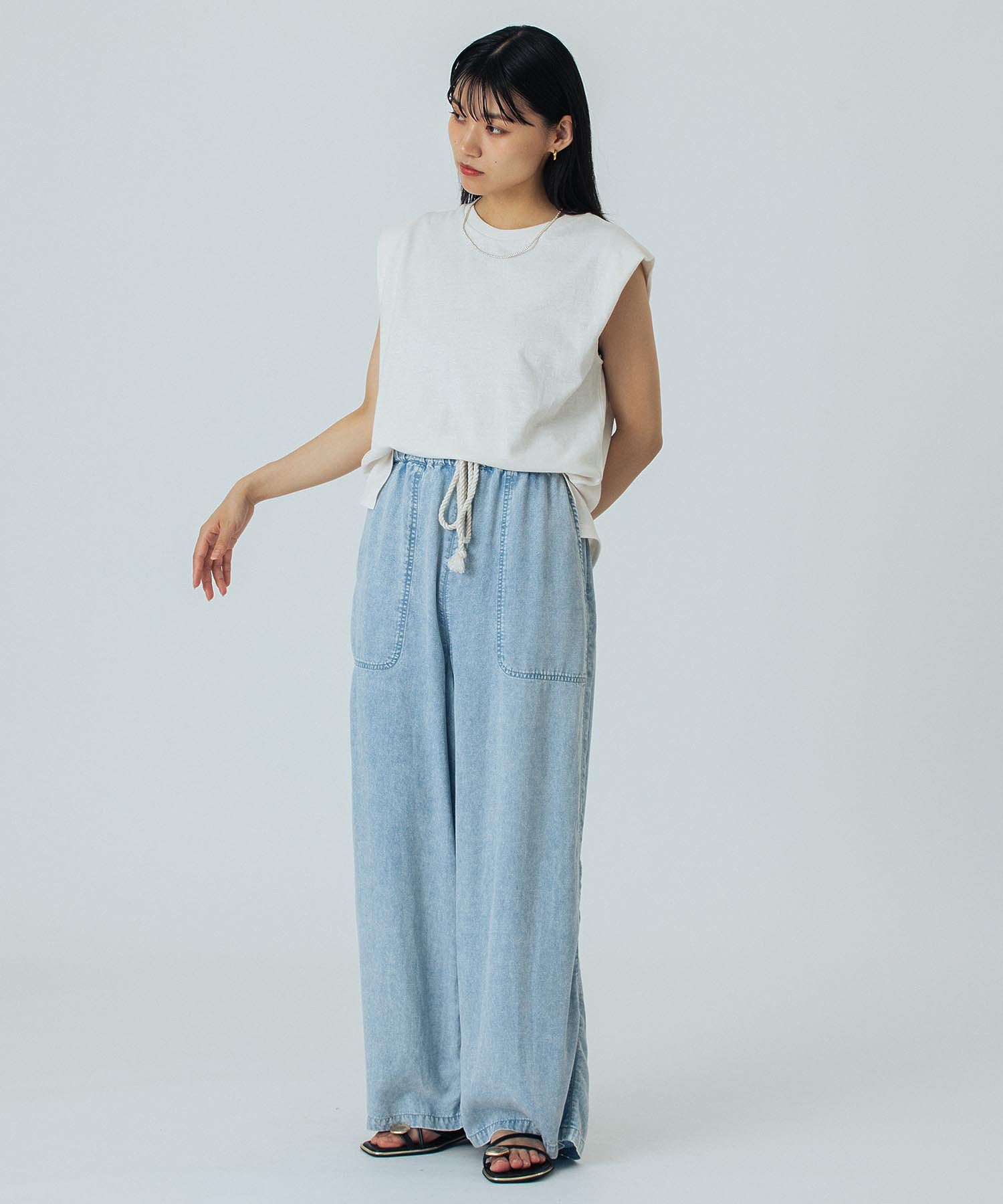 LIGHT OZ DENIM PANTS