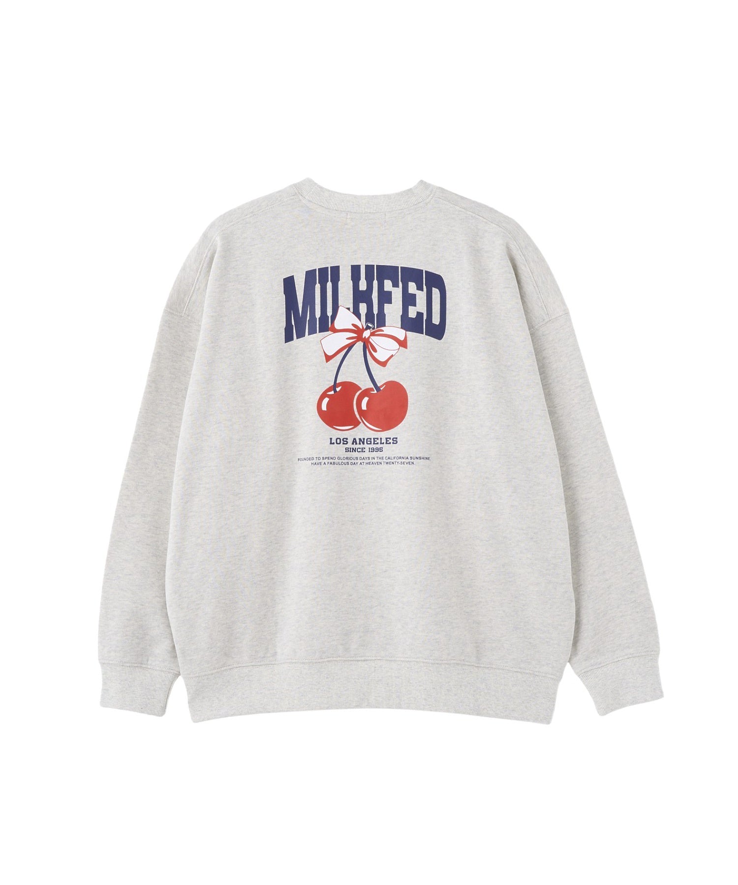 RIBBON AND CHERRY SWEAT TOP