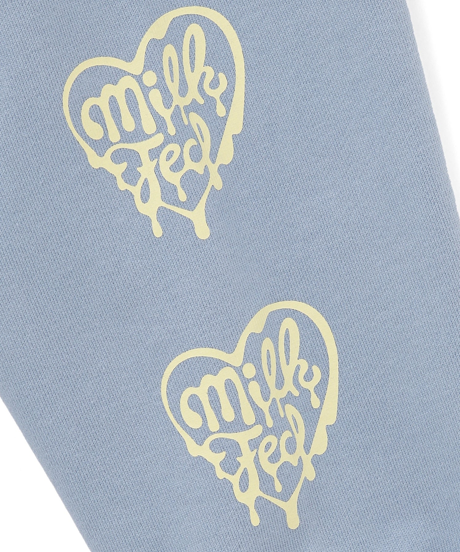 MELTY HEART WIDE HOODIE SWEAT