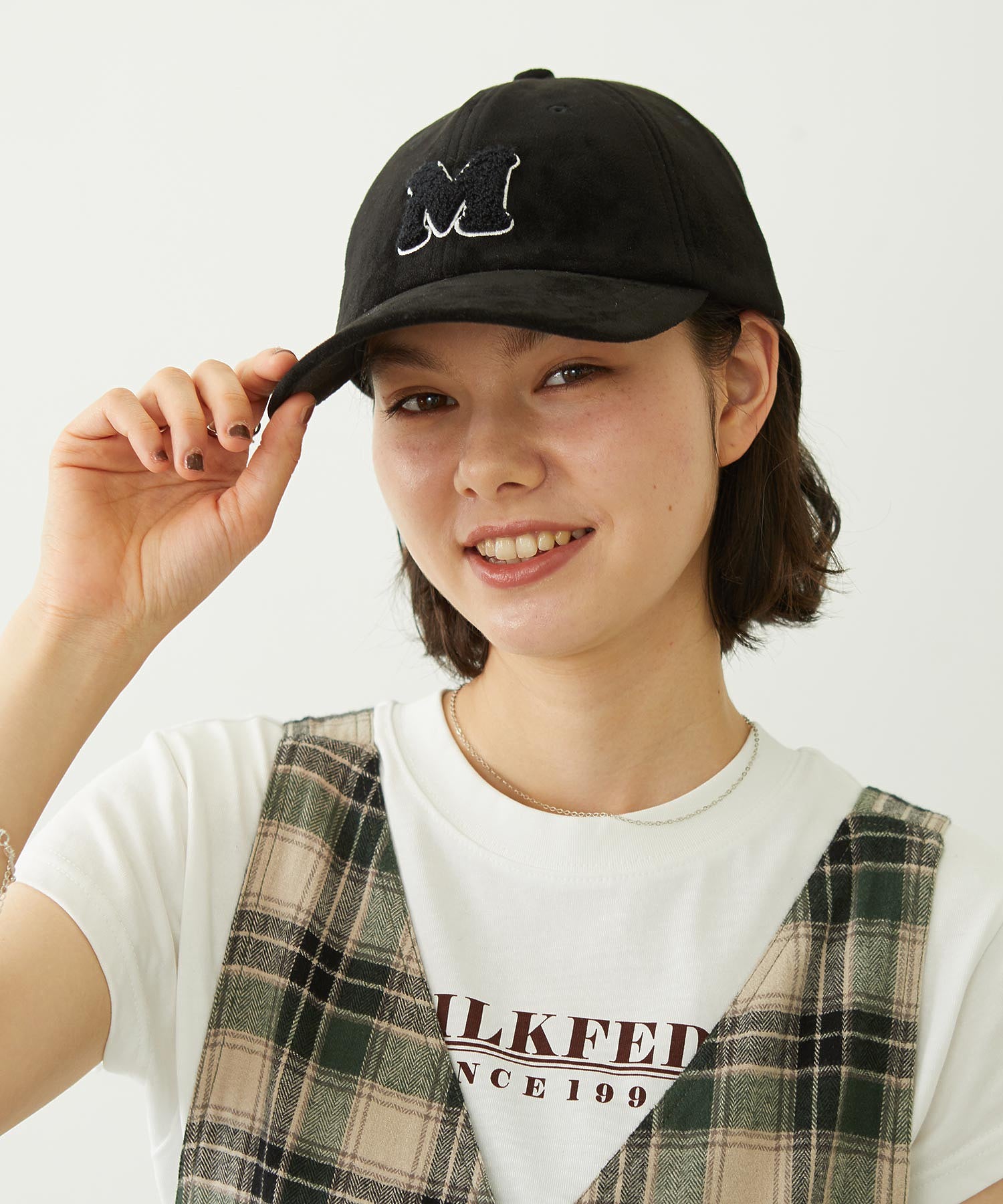 INITIAL EMBROIDERED CAP