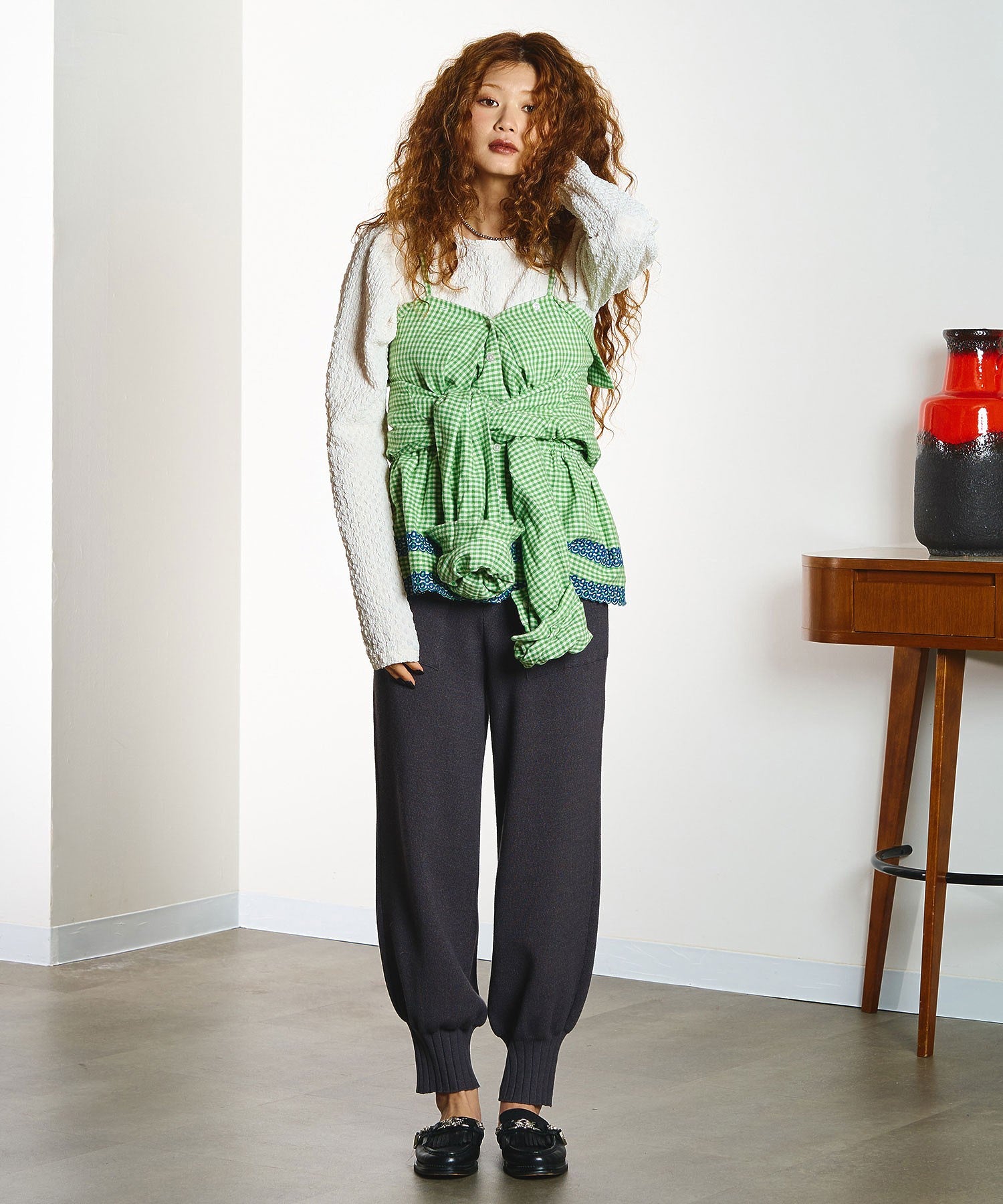 model:168cm 着用サイズ:ONE SIZE