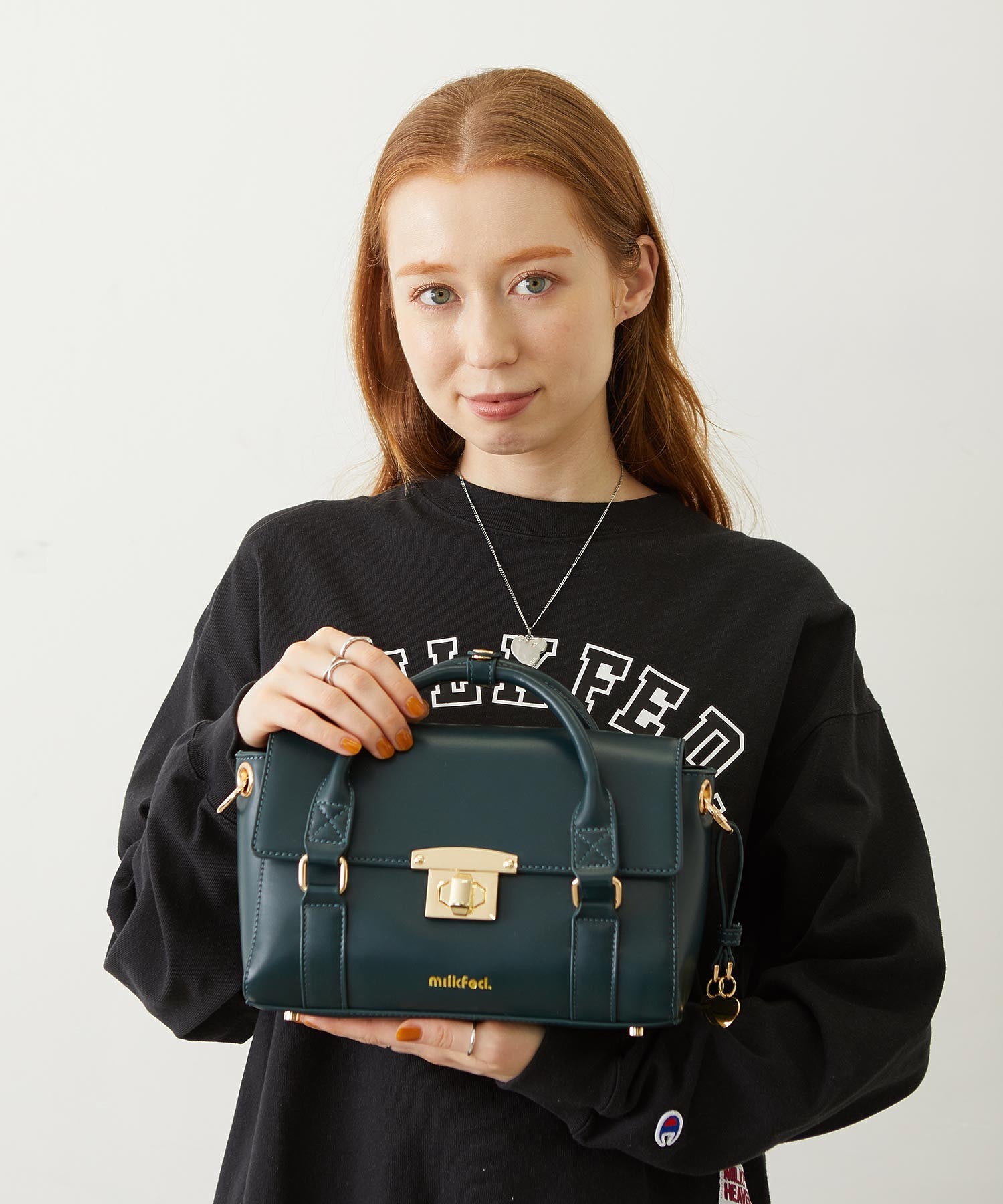 2WAY TOP HANDLE BAG