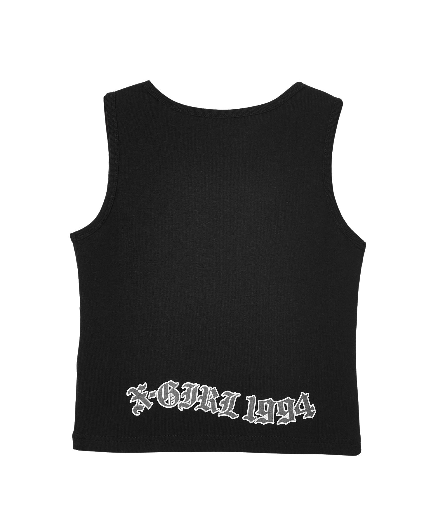 METAL NAME LOGO TANK TOP