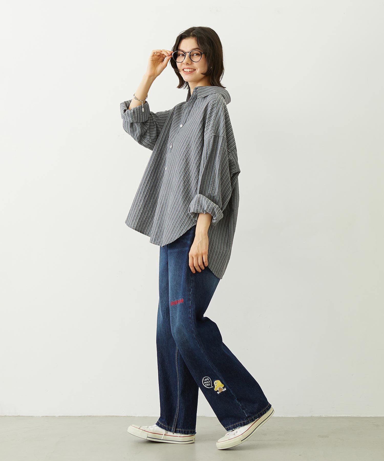 2WAY OVERSIZED SHIRT