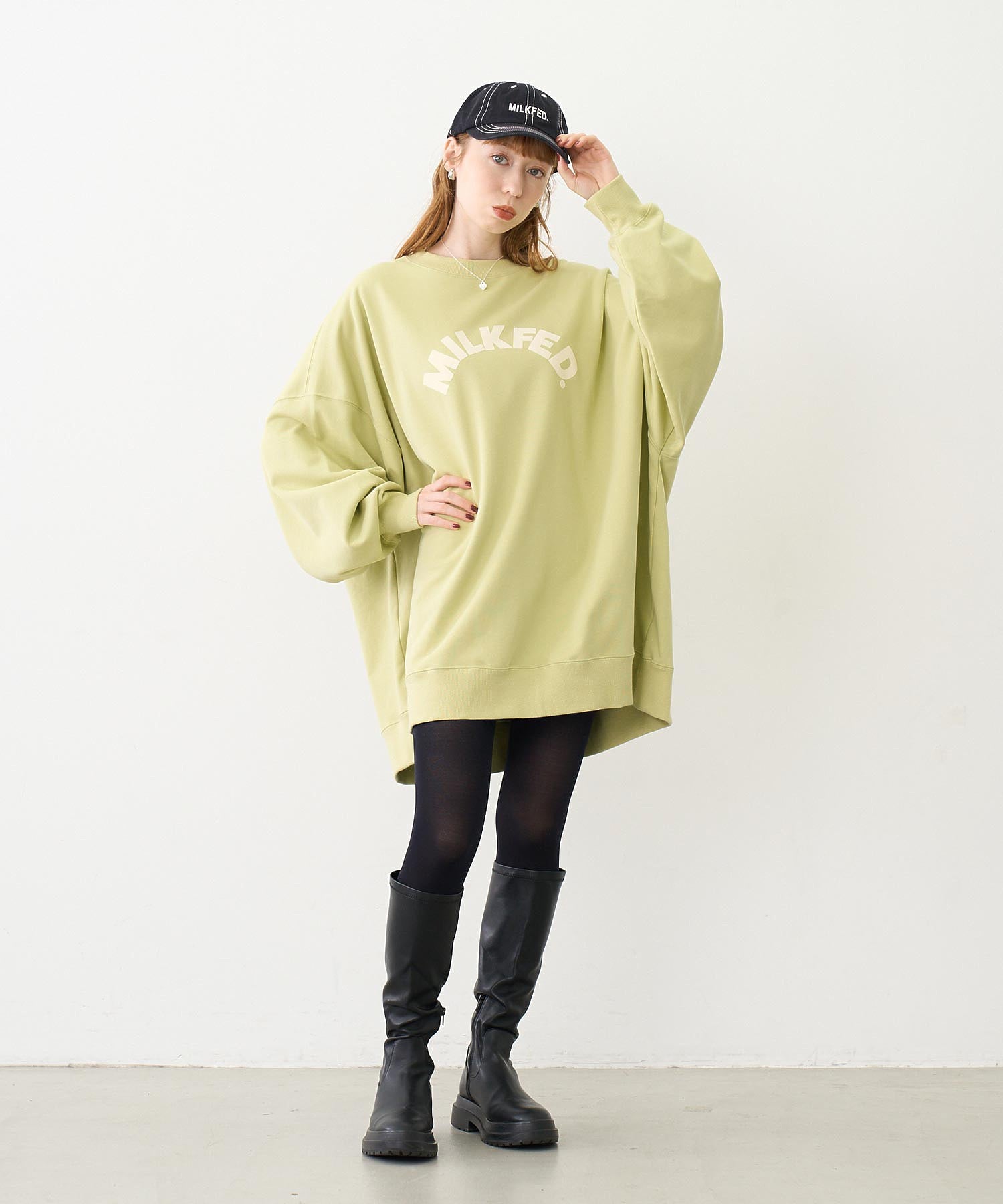 LOGO BIG SWEAT TOP