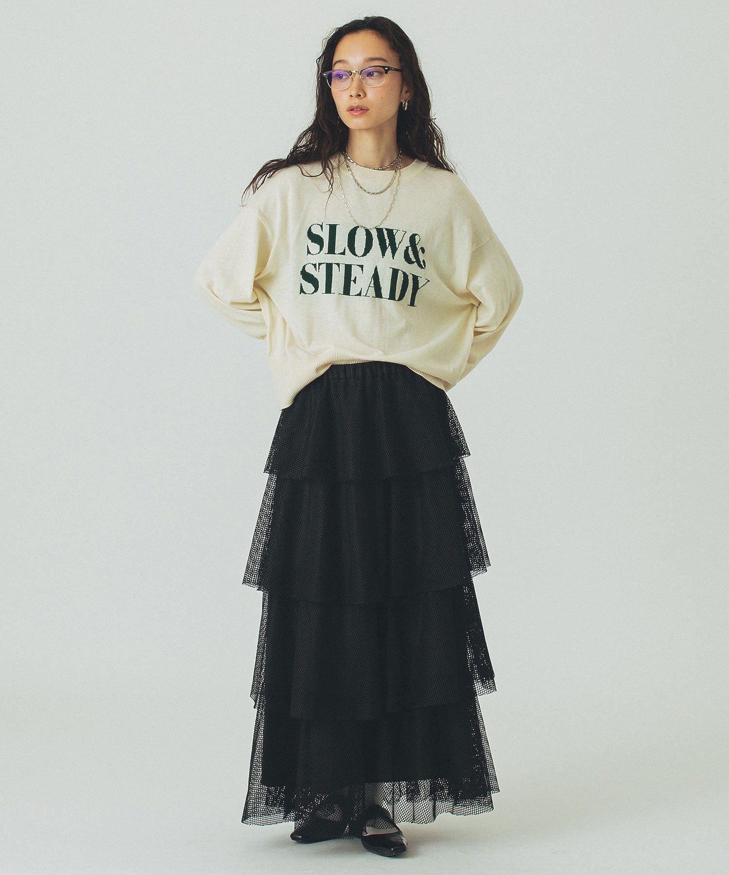 model:161cm 着用サイズ:ONE SIZE