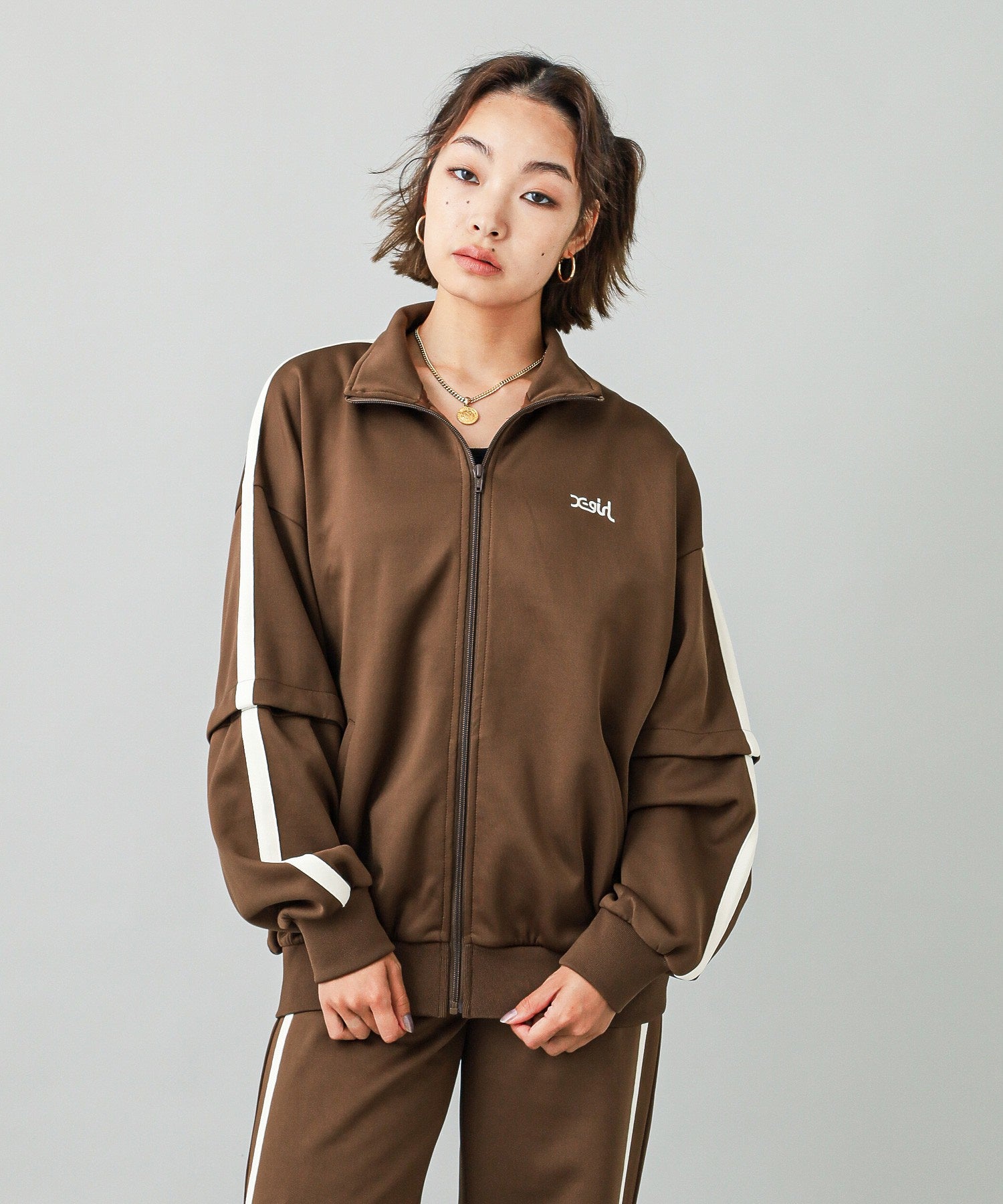 2WAY JERSEY TRACK JACKET