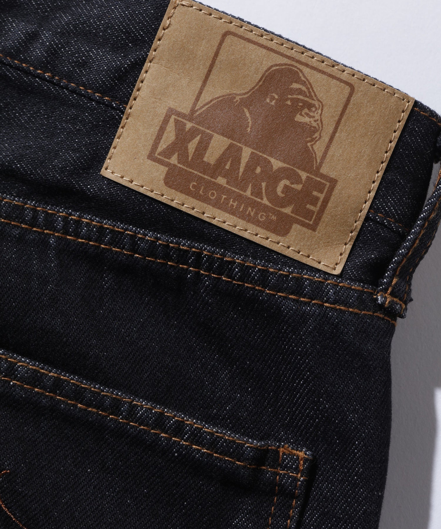 RAGE LOGO DENIM PANTS