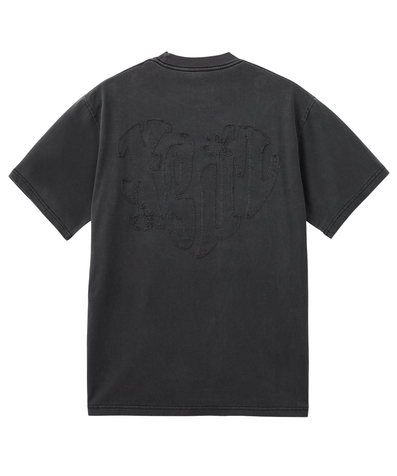 PIGMENT DYED HEART AND LOGO S/S TEE