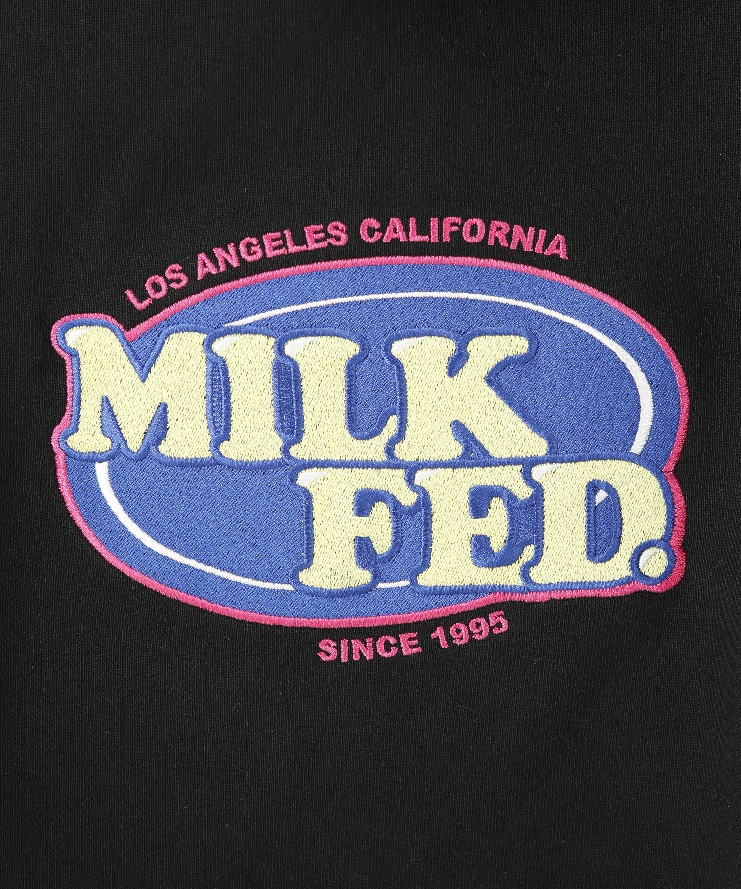 OVAL LOGO WIDE HOODIE SWEAT