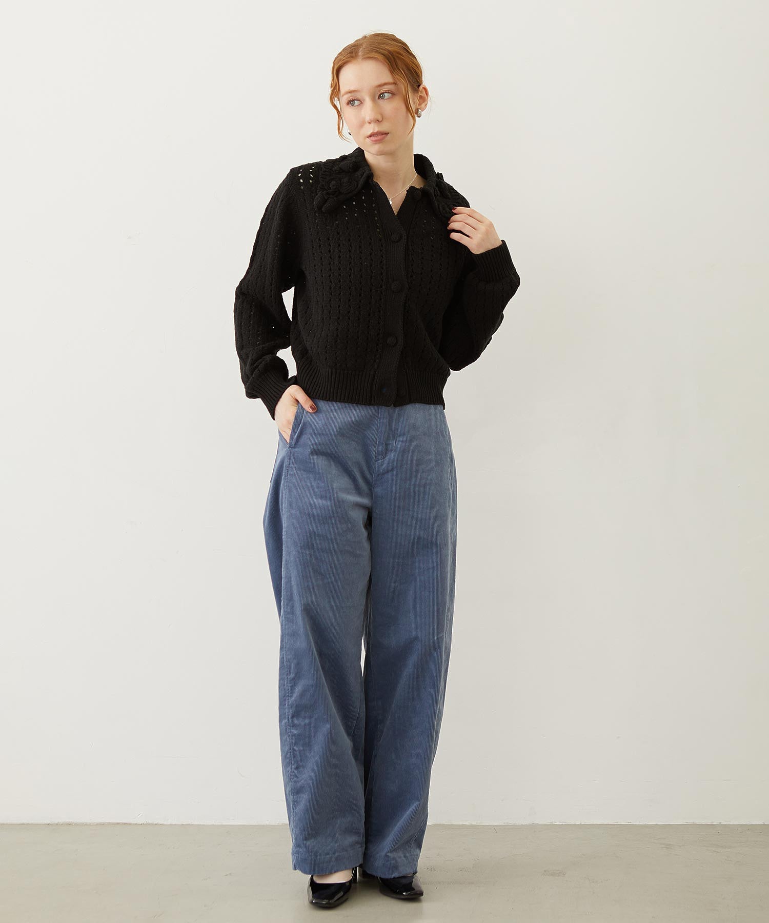 STRAWBERRY KNIT CARDIGAN