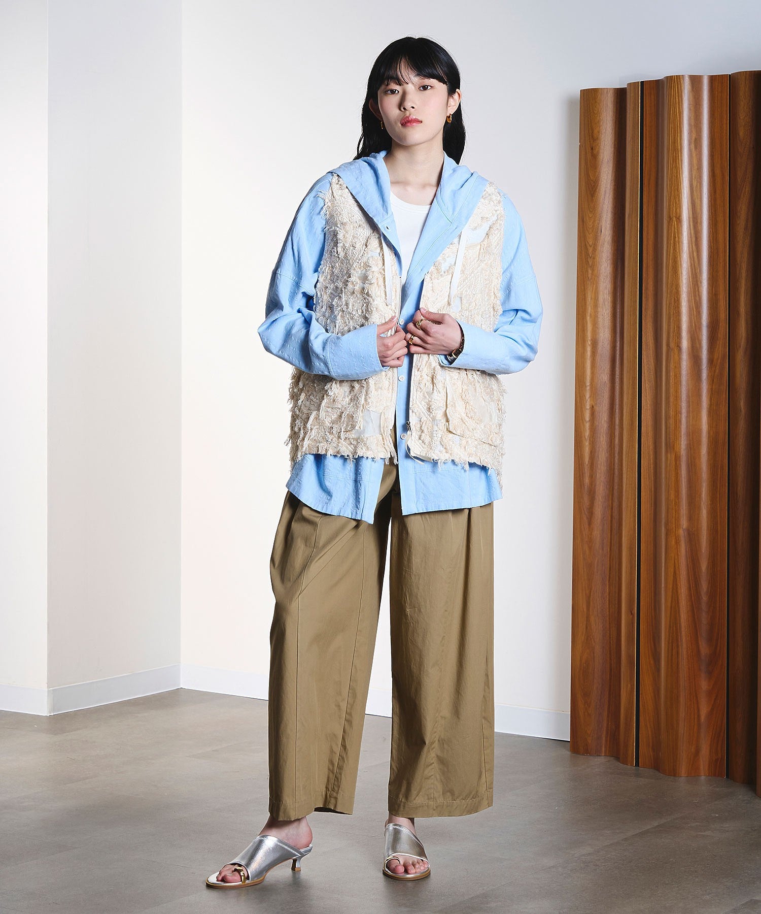 model:169cm 着用サイズ:M