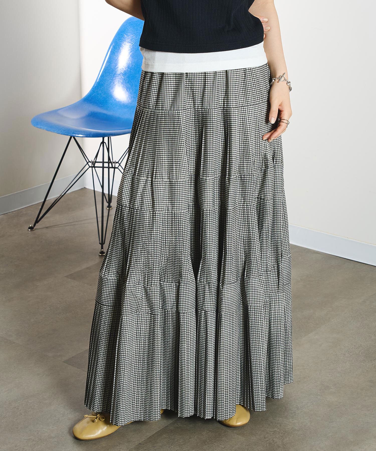 TIERED SKIRT