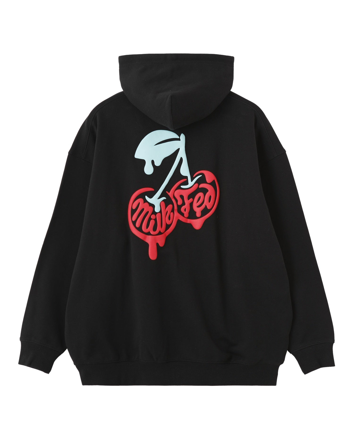 MELTY CHERRY WIDE ZIP UP HOODIE