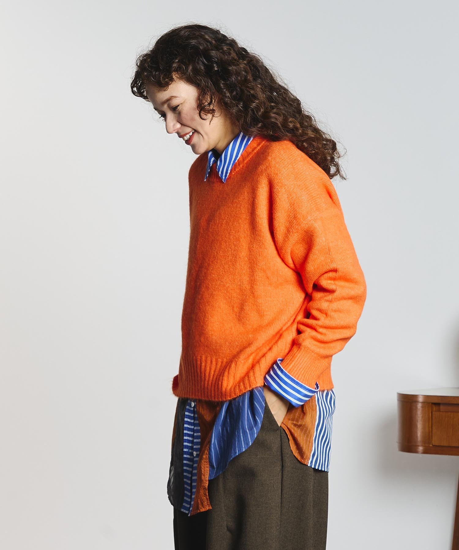 BASIC CREW NECK KNIT