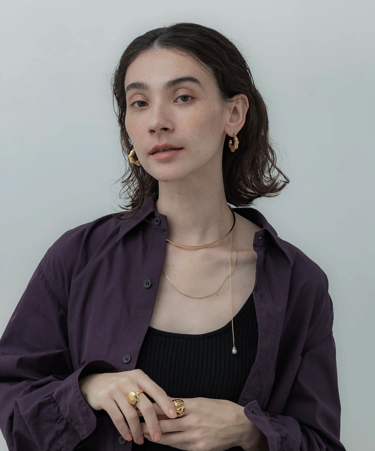 loni/BUD MULTIWAY PEARL CHOKER