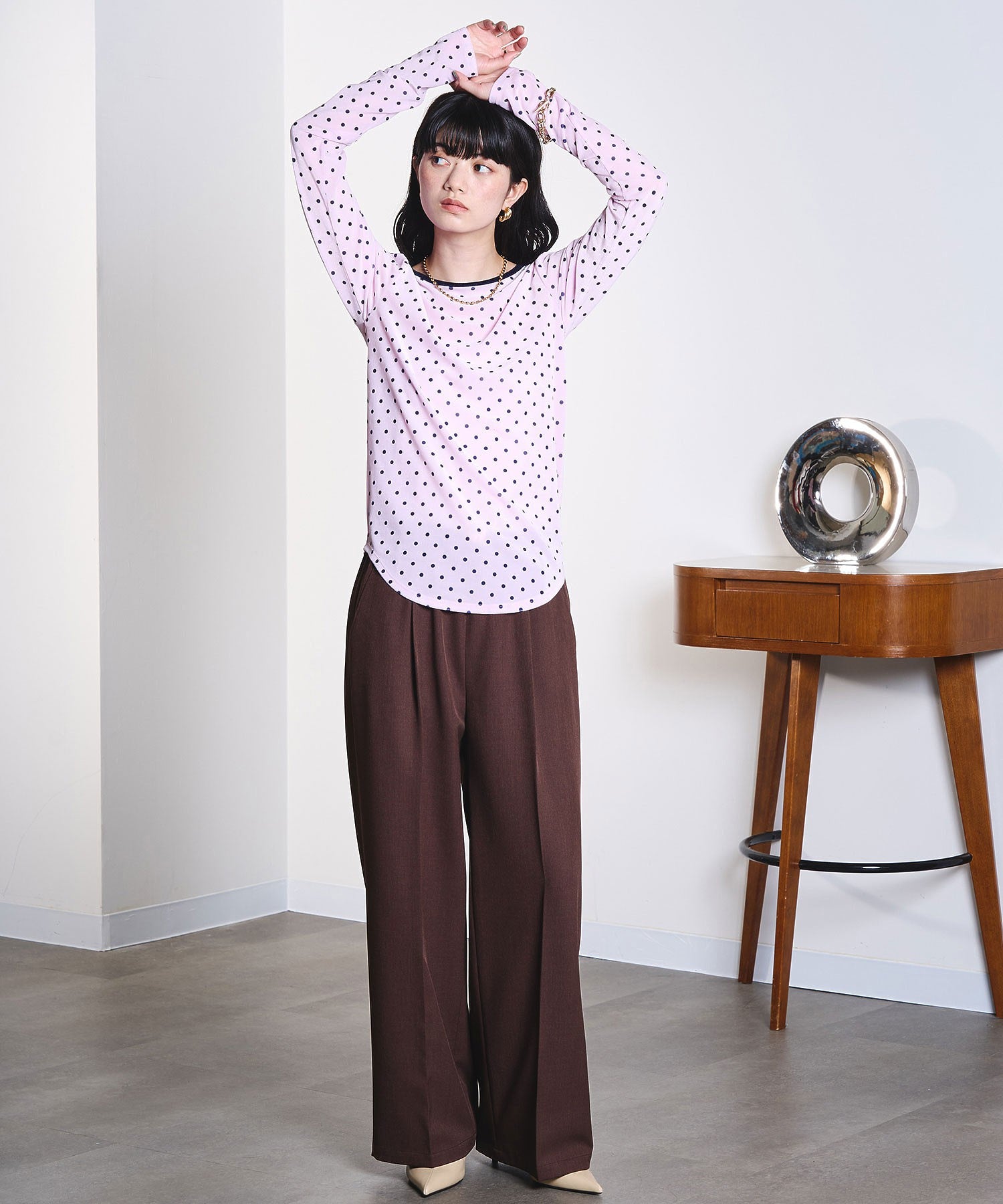 model:163cm 着用サイズ:ONE SIZE