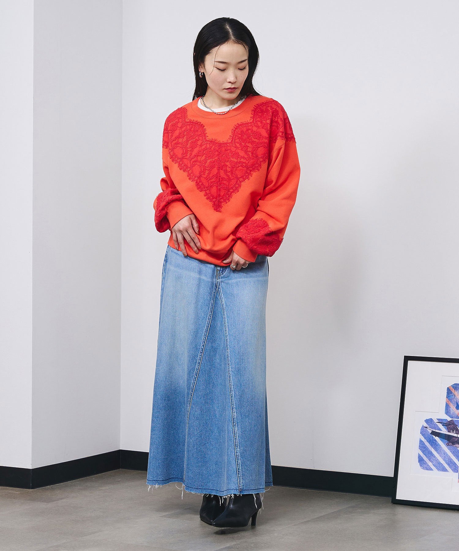 model:166cm 着用サイズ:ONE SIZE