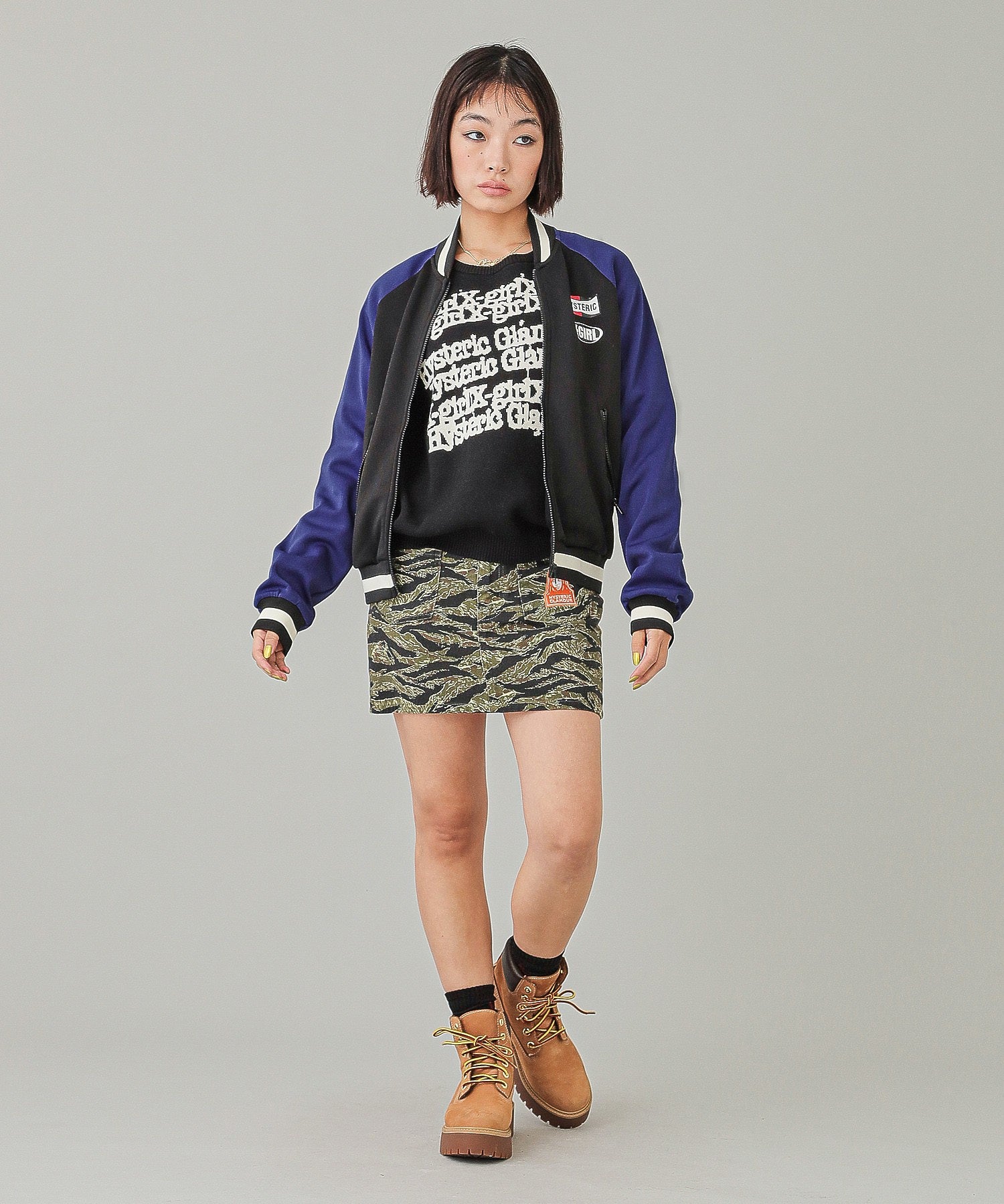 X-girl x HYSTERIC GLAMOUR TRACK JACKET