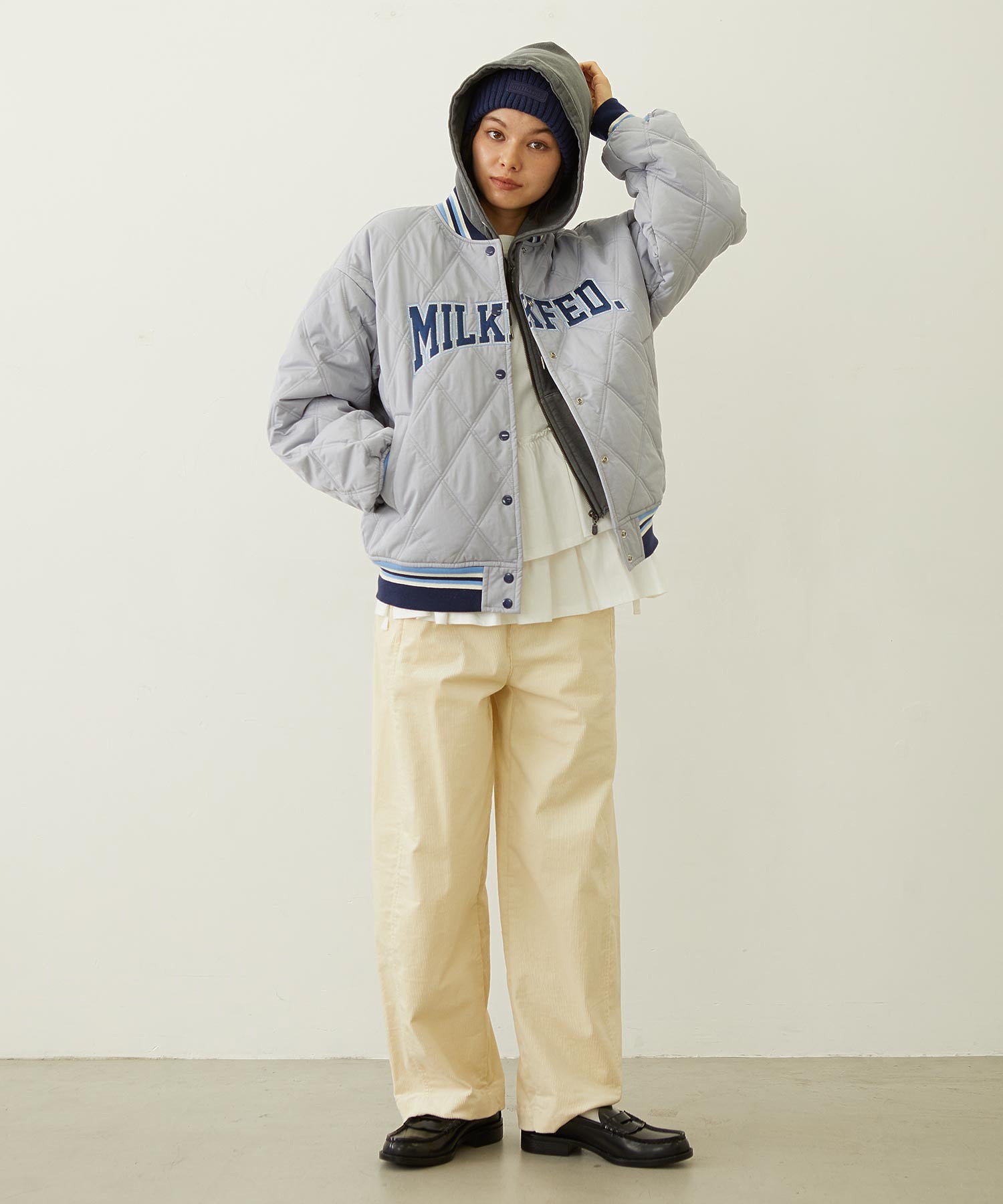 WORK STYLE CORDUROY PANTS