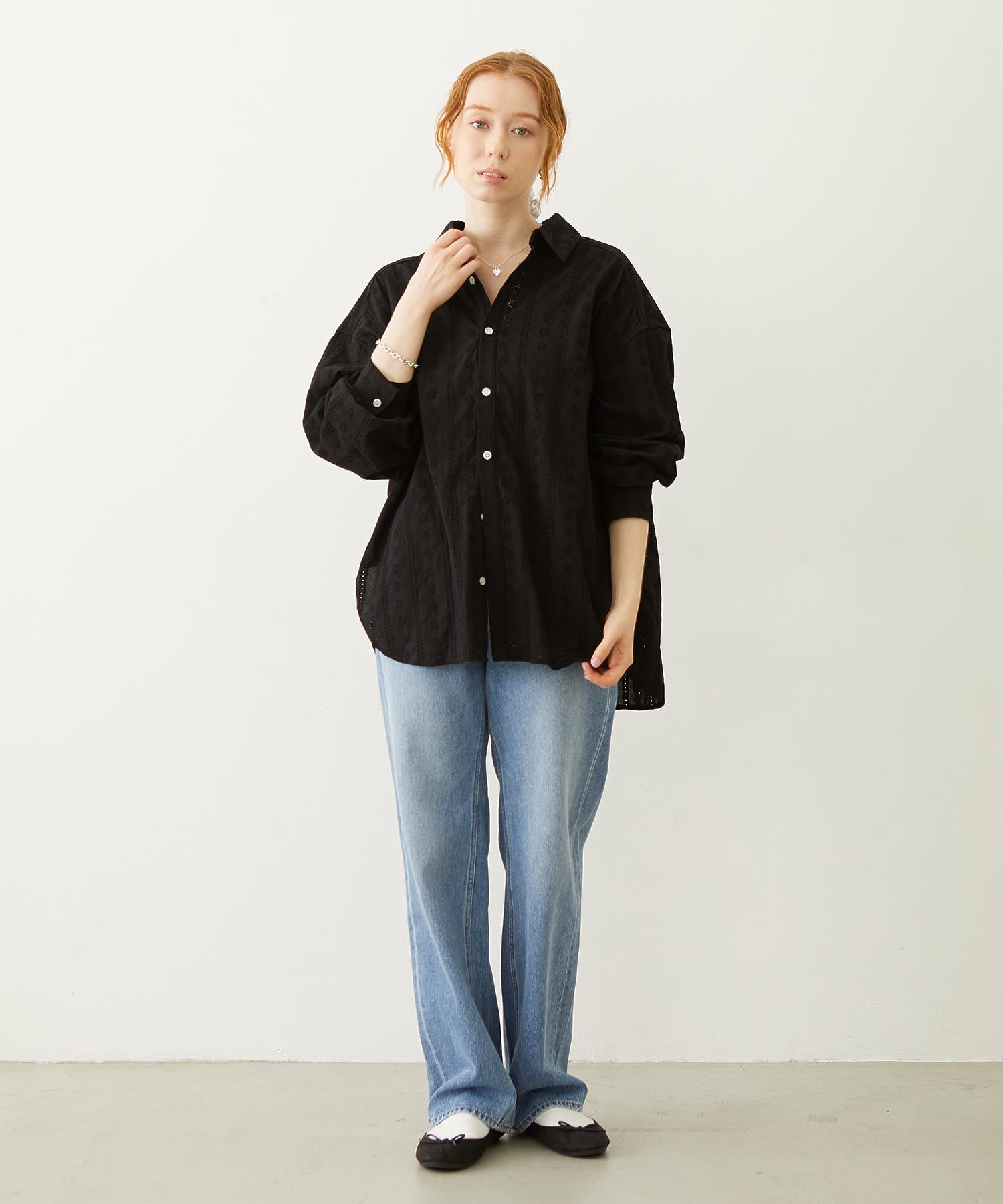 2WAY OVERSIZED SHIRT