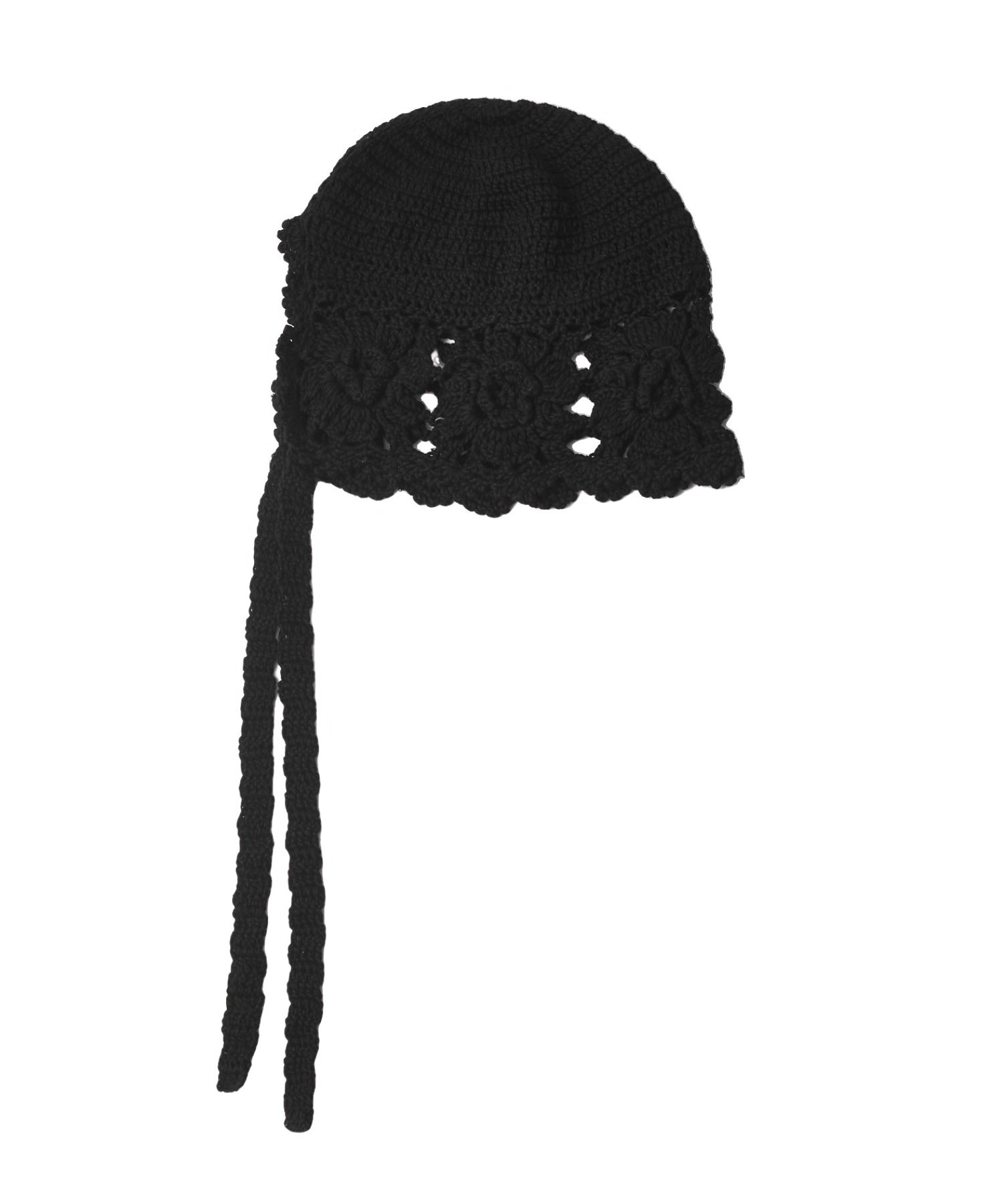 FLOWER KNIT BONNET
