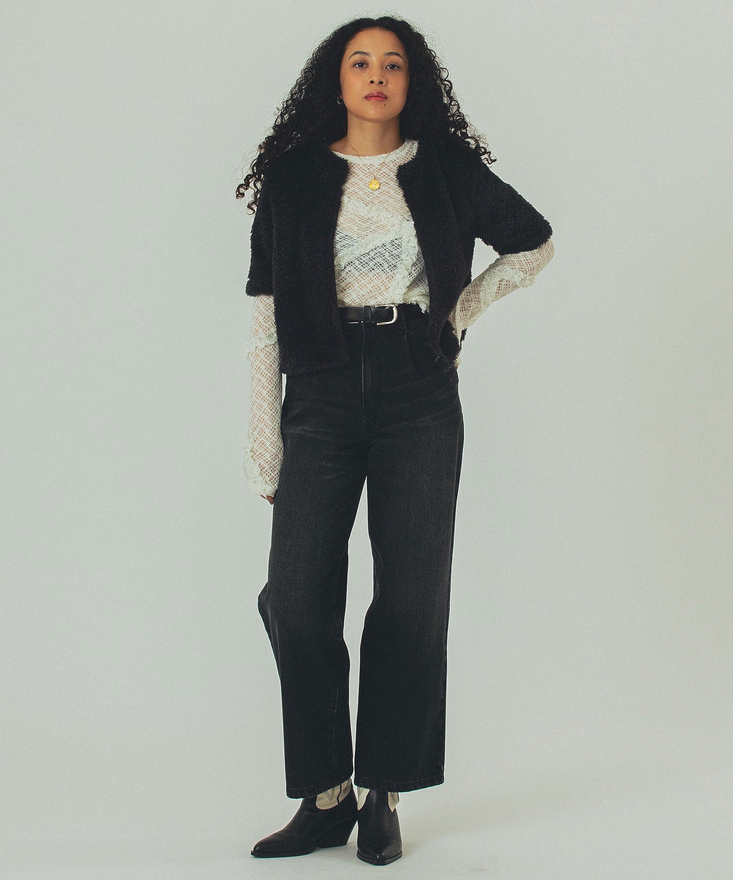 model:168cm 着用サイズ:ONE SIZE