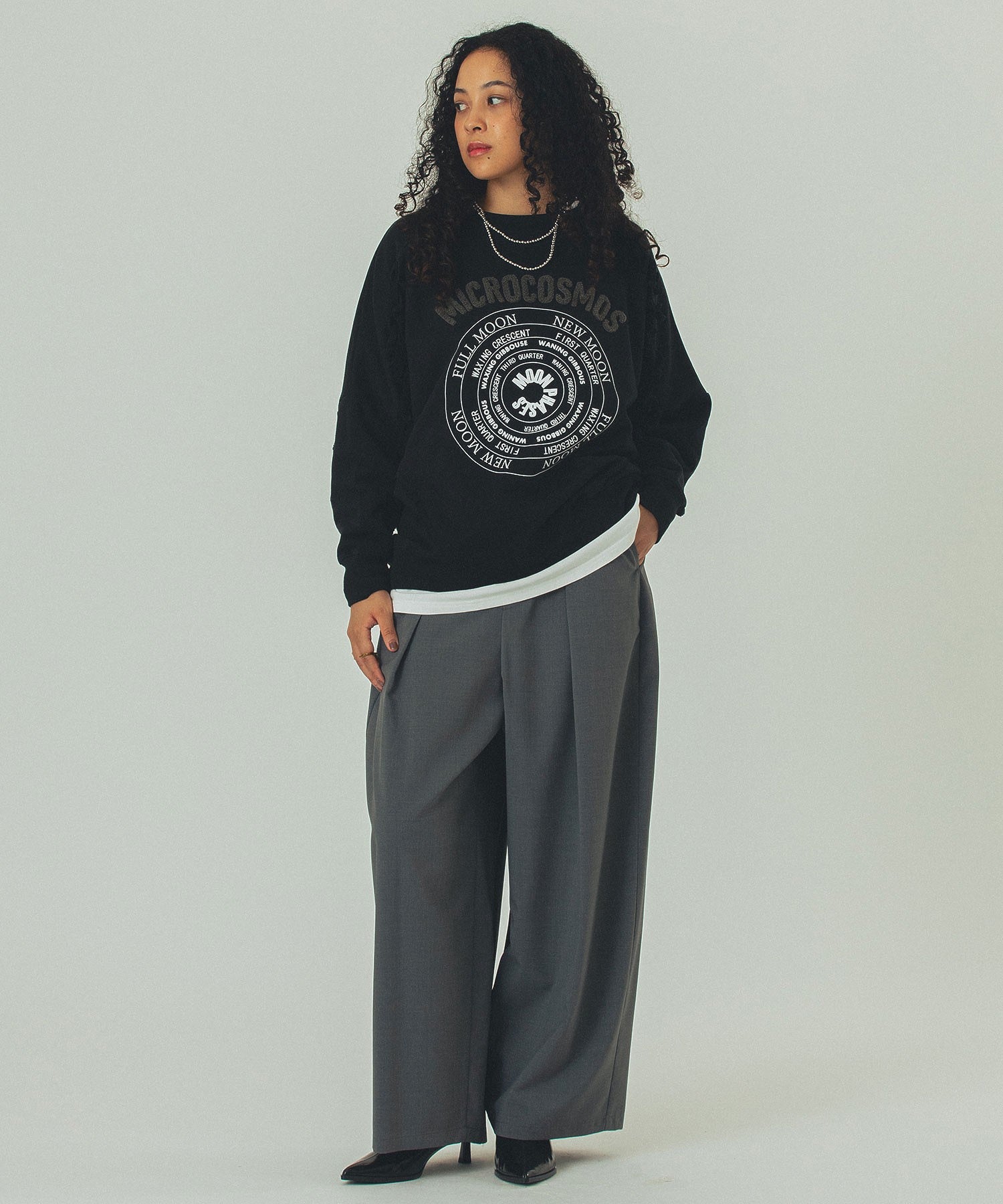 model:168cm 着用サイズ:M