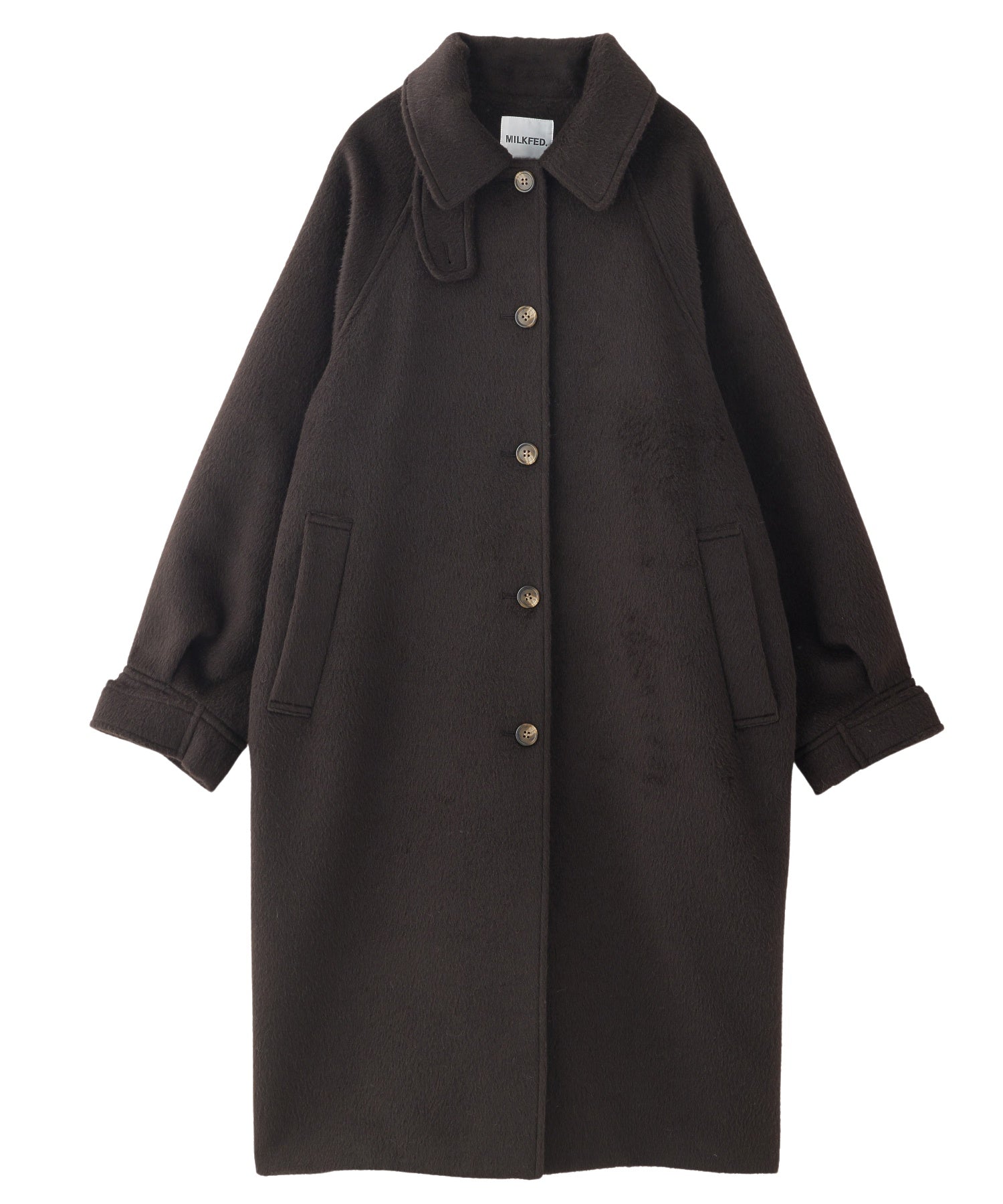 VOLUME SLEEVE LONG COAT