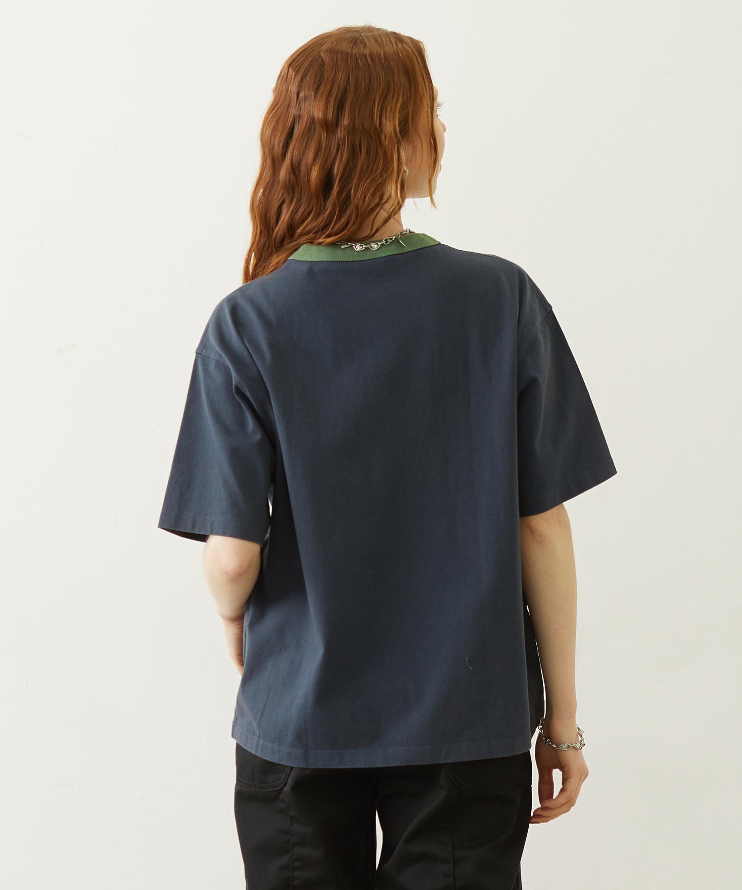 MILKFED.×CHAMPION LA LOGO S/S TEE