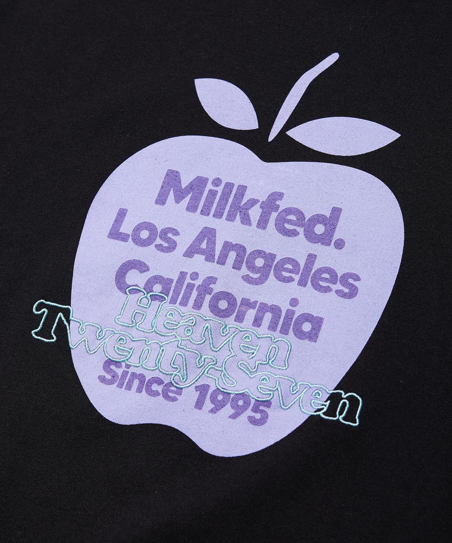 APPLE EMBROIDERY S/S TEE