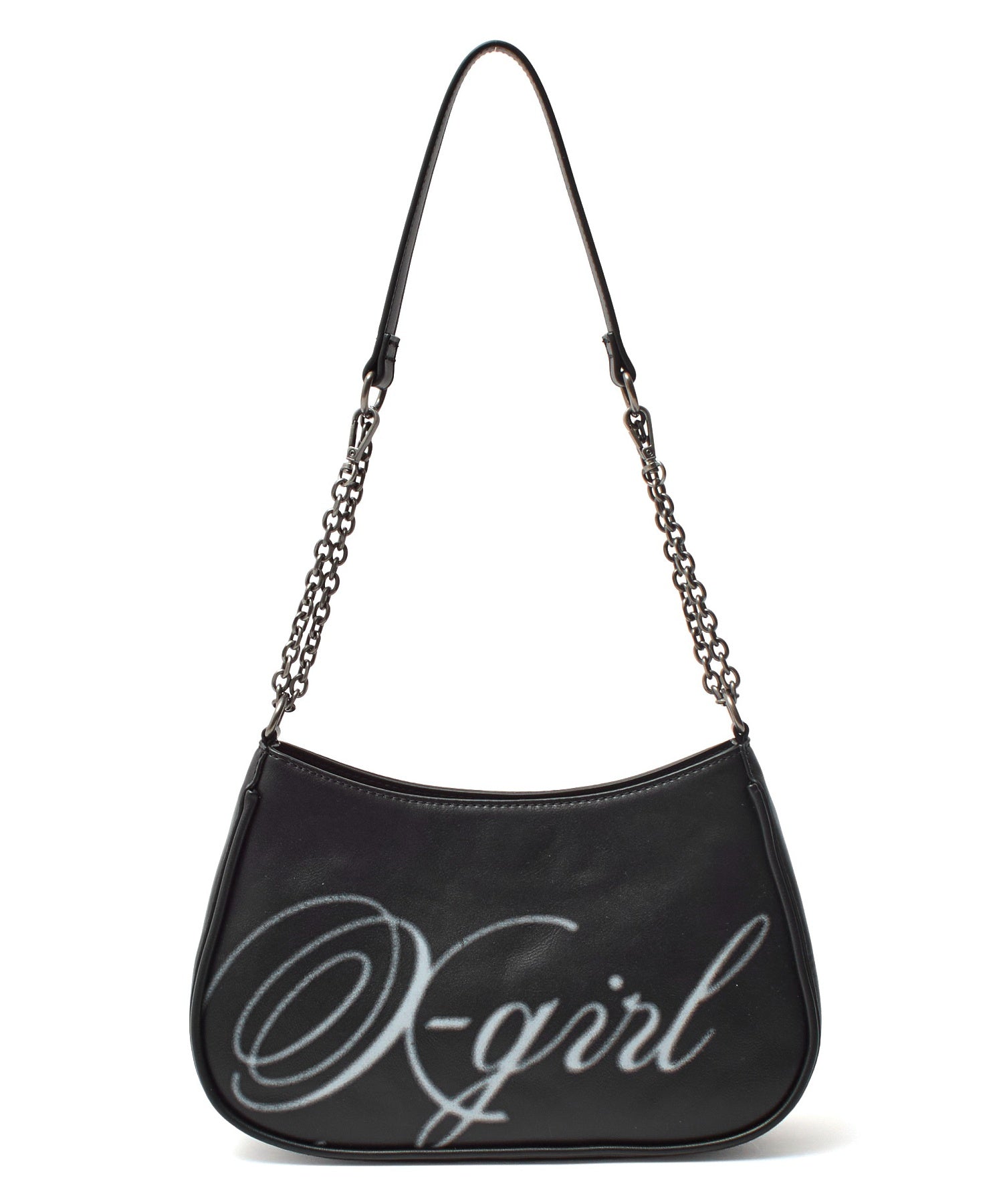 SPRAY SCRIPT LOGO SHOULDER BAG
