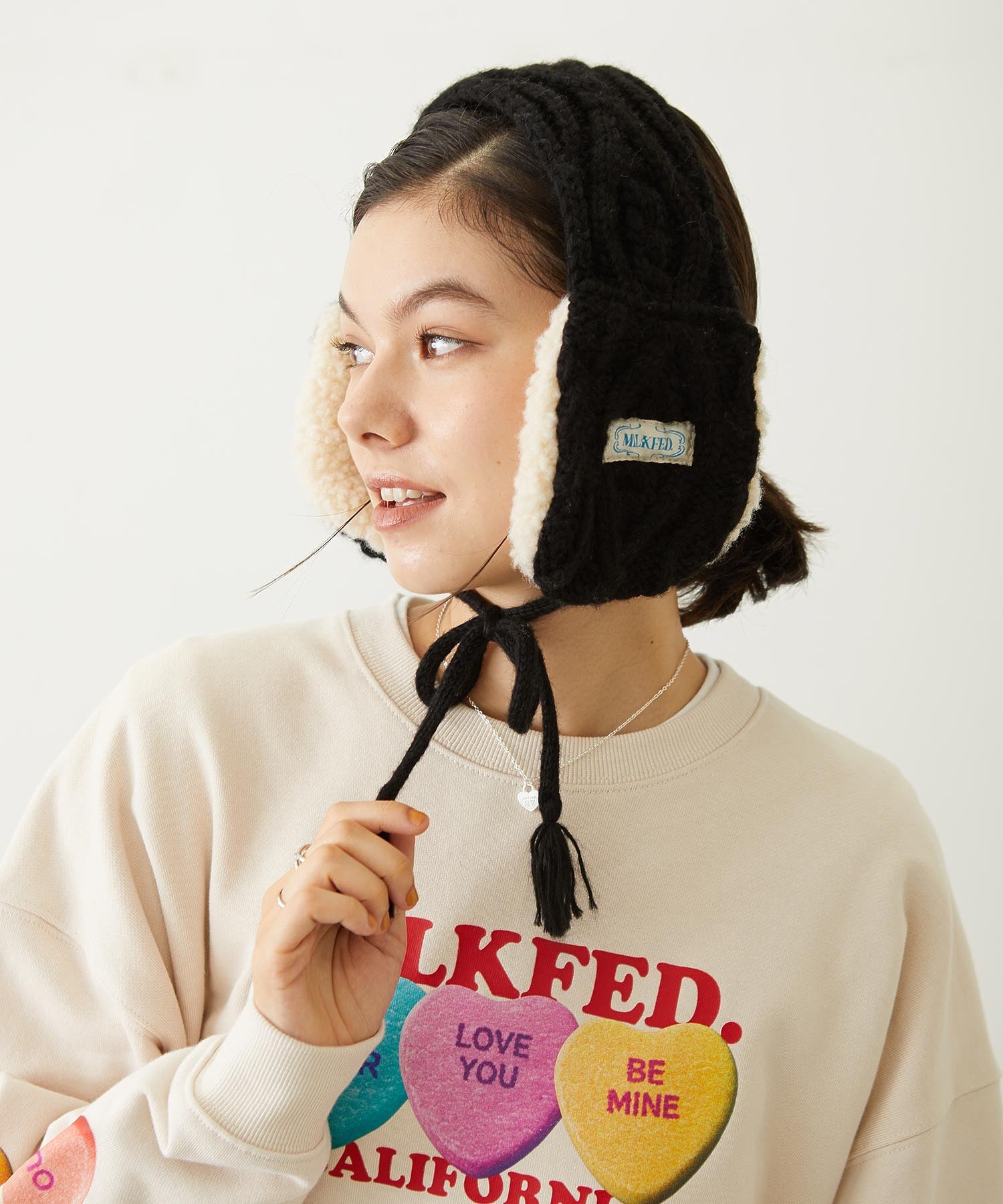 KNIT EAR MUFF