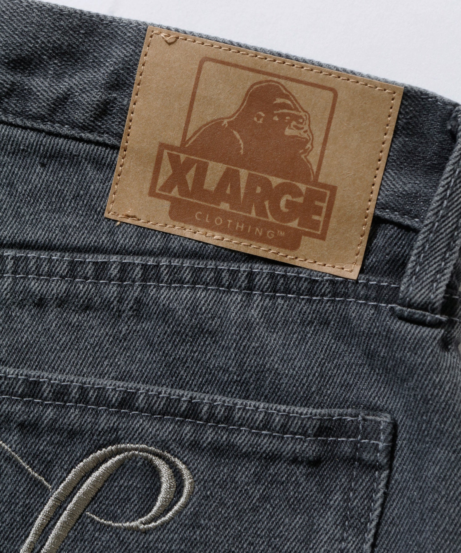 FADED DENIM PANTS