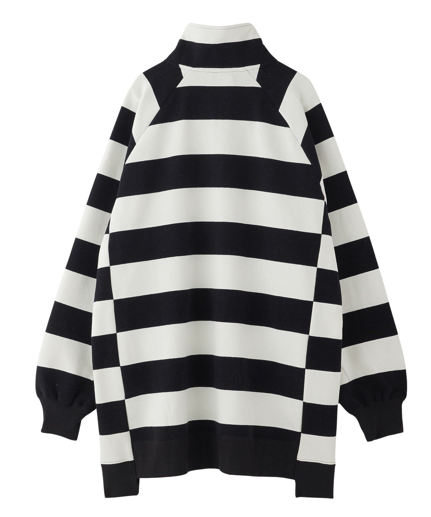 STRIPED TUNIC SWEATSHIRT